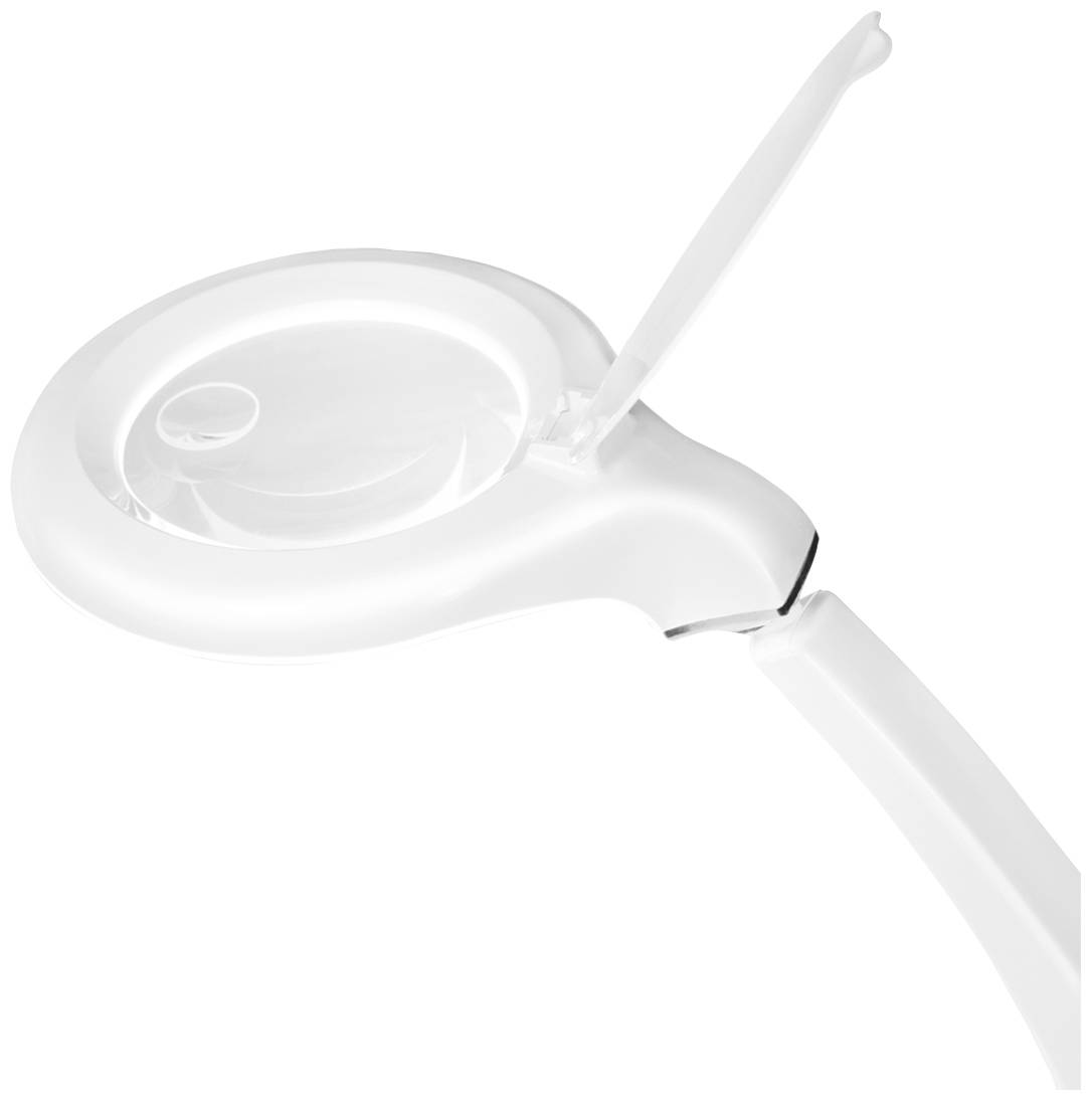 LogiLink WZ0059 Lupenleuchte für den Schreibtisch, 3 & 12 Dioptrien Vergrößerungsfaktor=4 x 100mm 2021 Energieeffizienzklasse