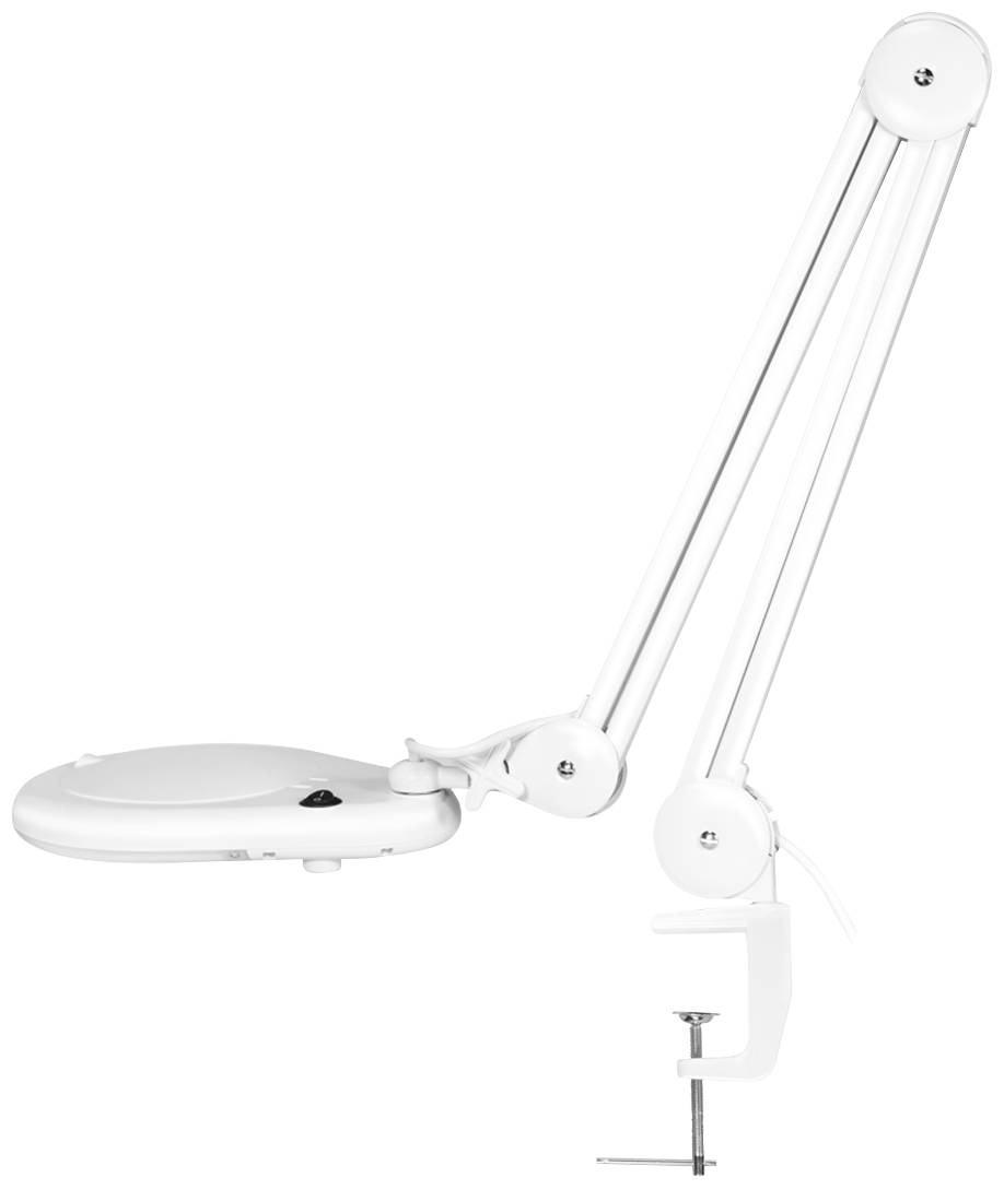 LogiLink WZ0058 Lupenleuchte mit Klemmhalterung, 5 Dioptrien Vergrößerungsfaktor=2.75 x 127 mm 2021 Energieeffizienzklasse F (A - G)