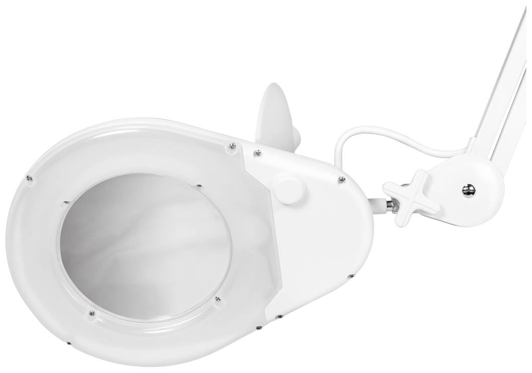 LogiLink WZ0058 Lupenleuchte mit Klemmhalterung, 5 Dioptrien Vergrößerungsfaktor=2.75 x 127 mm 2021 Energieeffizienzklasse F (A - G)