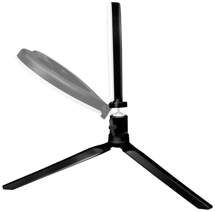 LogiLink Ring Light Heart Lichtstativ EEK E (A - G) Integriertes Stativ, Kugelkopf