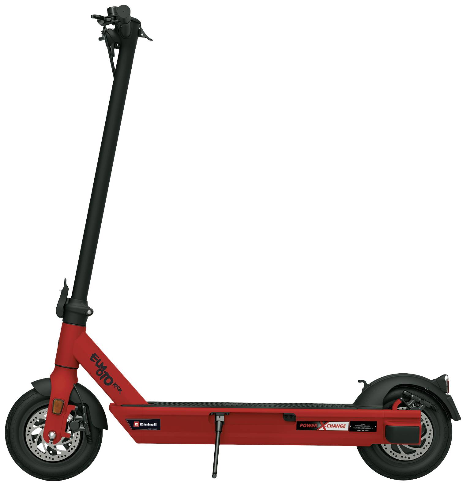 Einhell ELMOTO Kick C2 36 Kit red E-Scooter Schwarz Li-Ion 18V 5.2Ah Straßenzulassung: Deutschland
