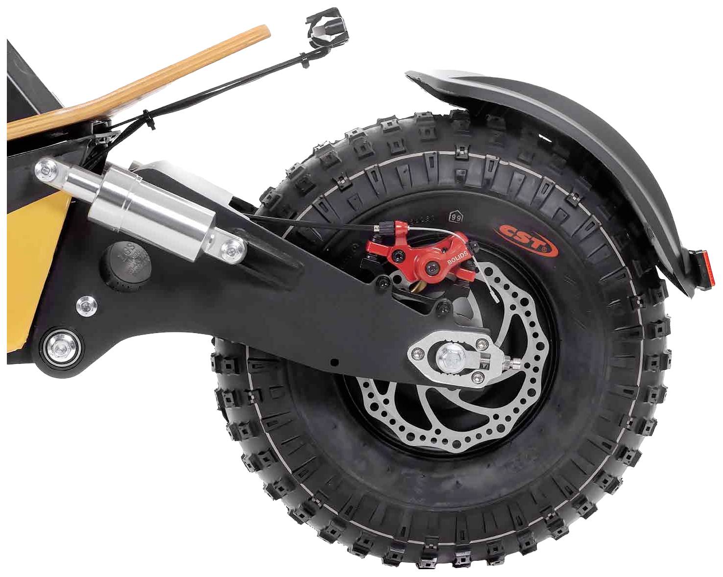 SXT Scooters Monster EEC E-Scooter Schwarz Blei 48V 12Ah Straßenzulassung: Deutschland, Italien