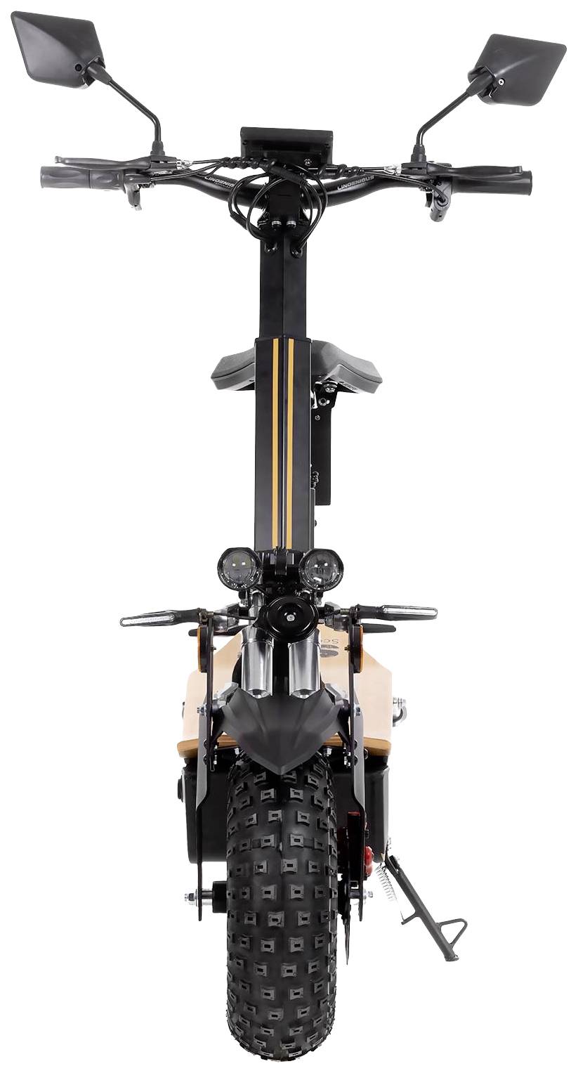 SXT Scooters Monster EEC E-Scooter Schwarz Li-Ion 48V 30Ah Straßenzulassung: Deutschland, Italien