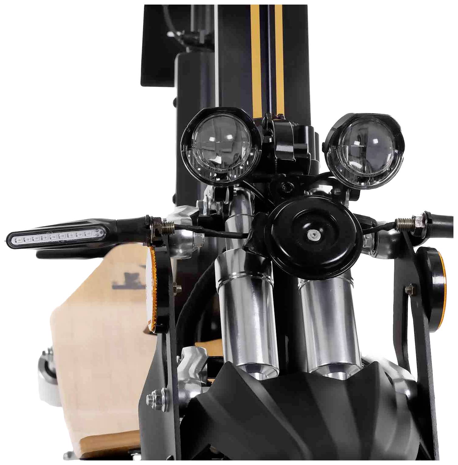 SXT Scooters Monster EEC E-Scooter Schwarz Li-Ion 48V 30Ah Straßenzulassung: Deutschland, Italien