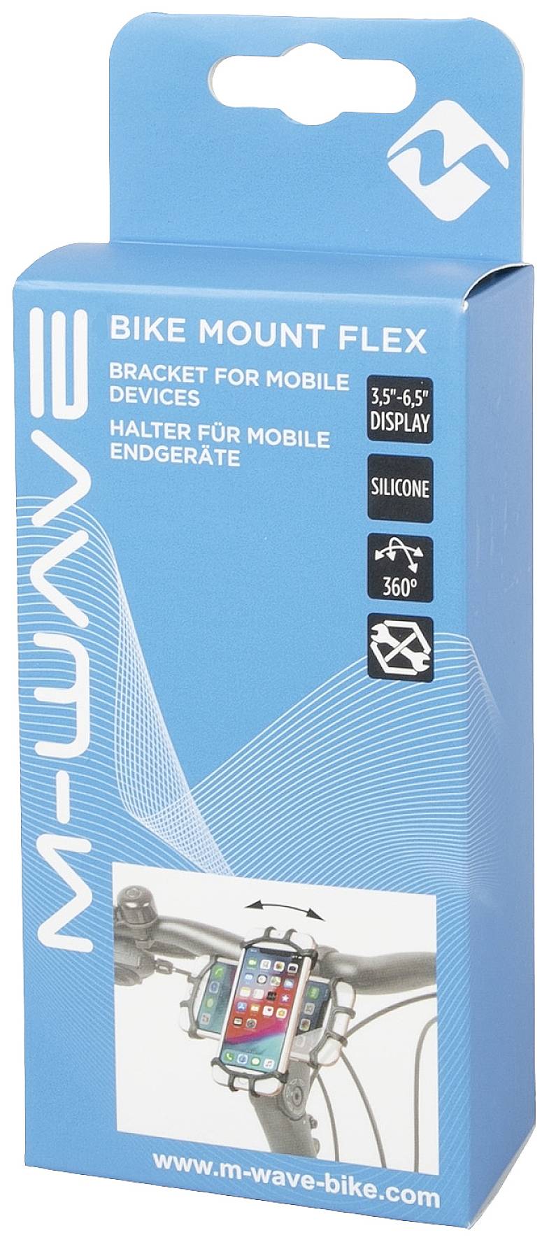 M-Wave Bike Mount Flex Lenkerbügel Schwarz