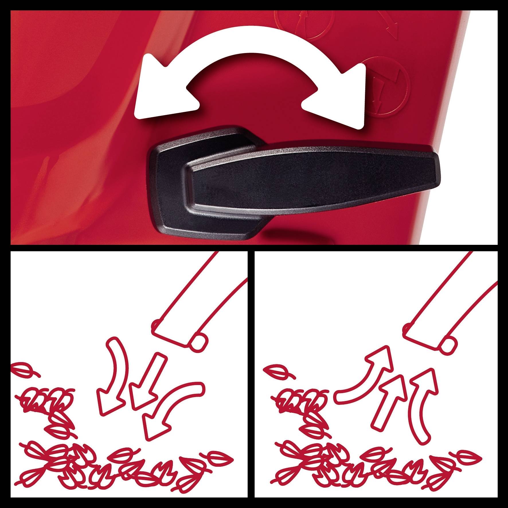 Einhell 3433370 GC-EL 3024 E Elektro Laubsauger Tragegurt