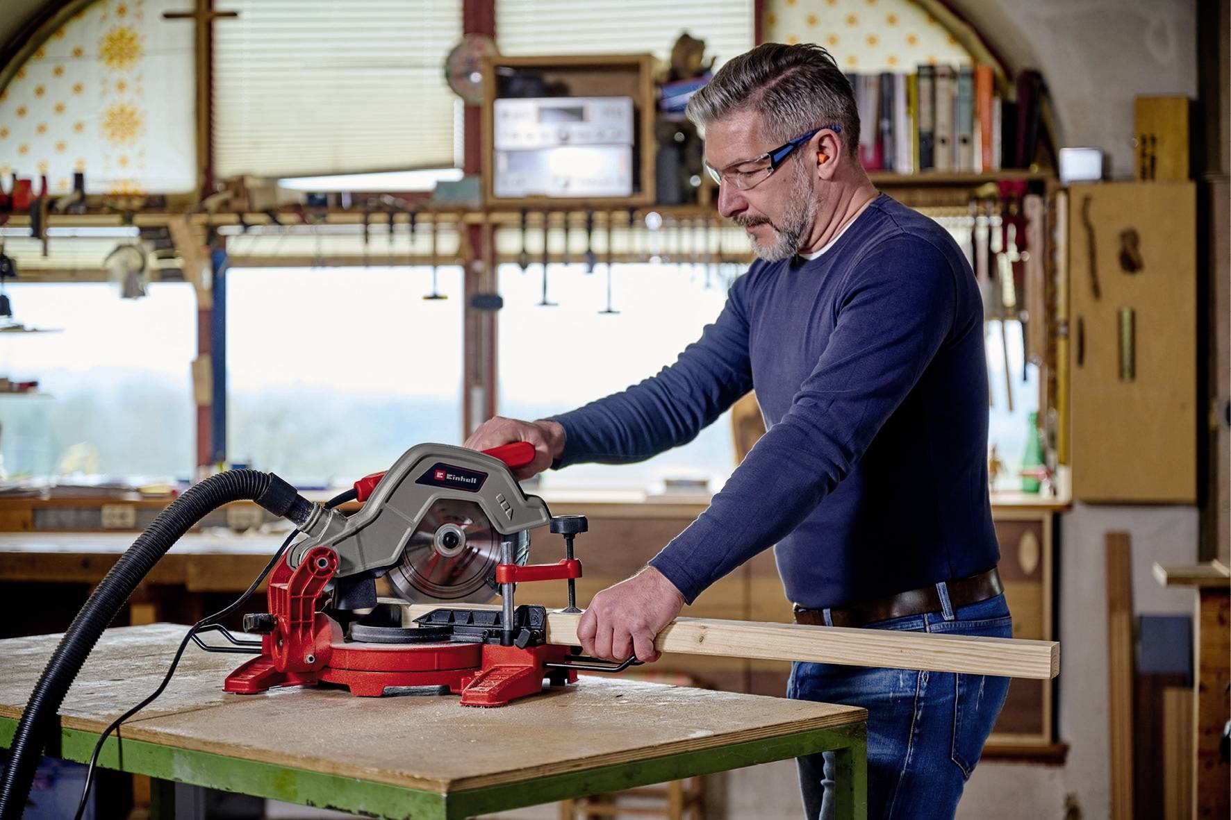 Einhell TC-MS 216 Kapp- und Gehrungssäge 216mm 1600W