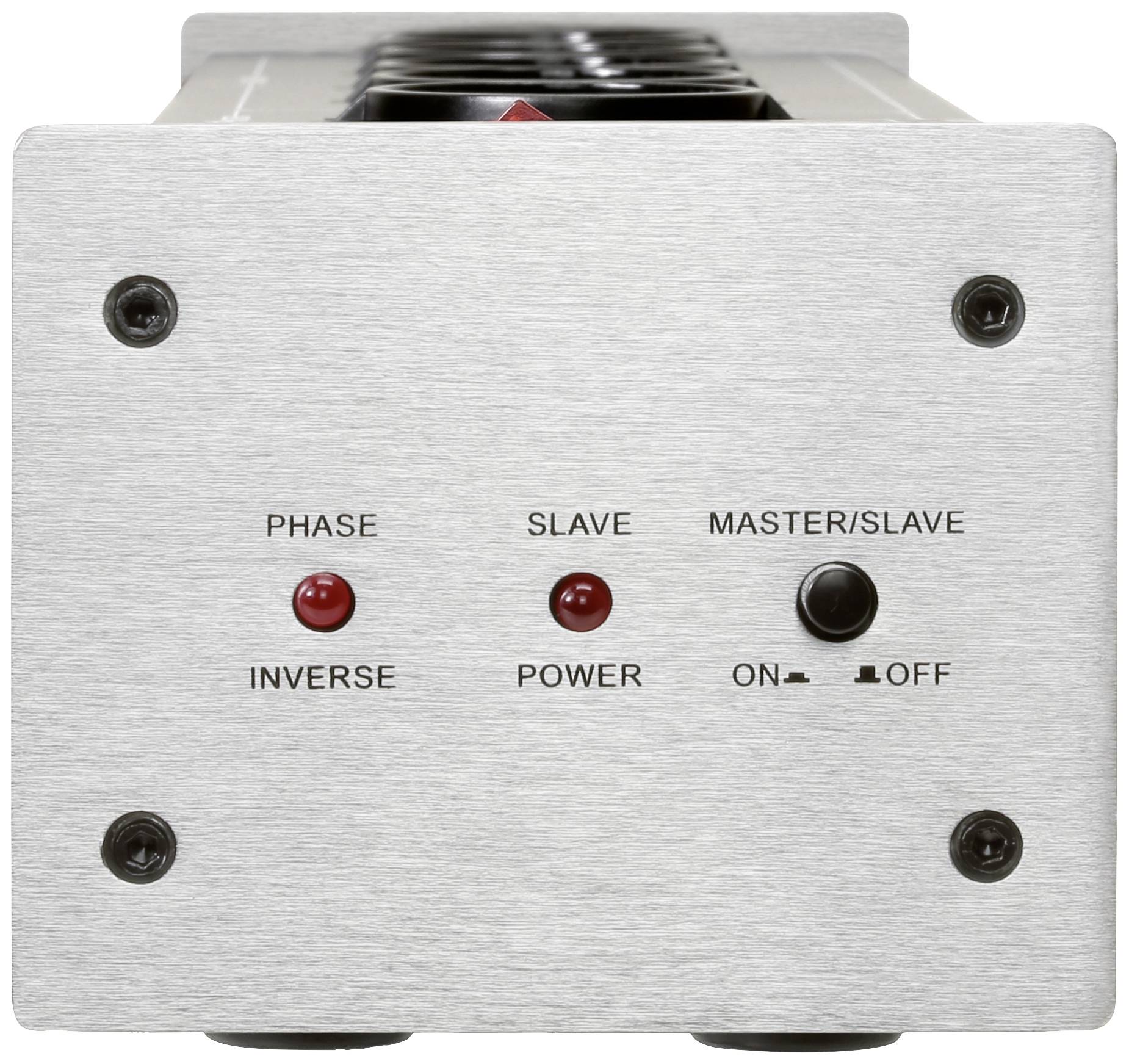 Dynavox 207682 Kaltgeräte-Steckdosenleiste Silber Kaltgerätestecker 1St.