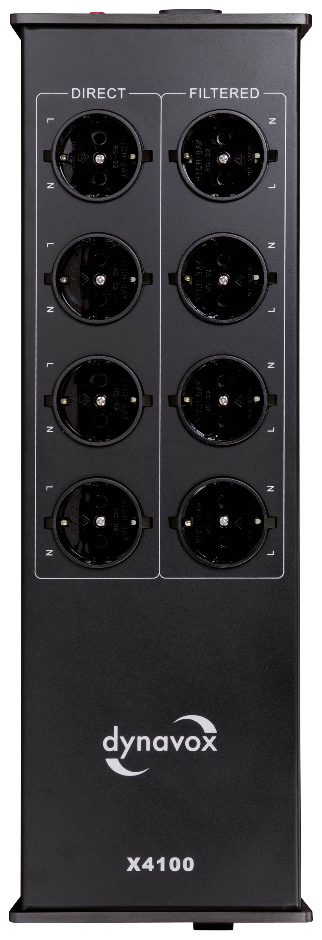 Dynavox 207410 Kaltgeräte-Steckdosenleiste Schwarz Kaltgerätestecker 1 St.