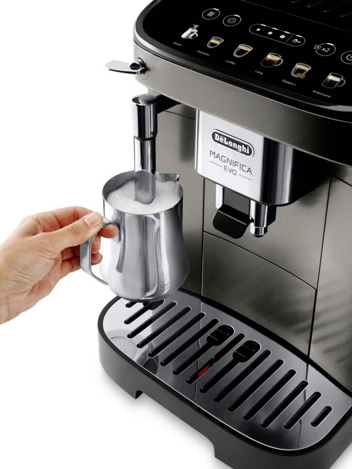 DeLonghi Magnifica Evo ECAM 290.42.TB Kaffeevollautomat Silber