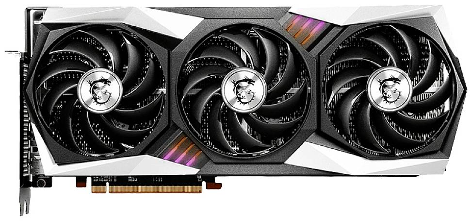 MSI Gaming Grafikkarte AMD Radeon RX 6800 Gaming X Trio 16 GB GDDR6-RAM PCIe HDMI®, DisplayPort RGB