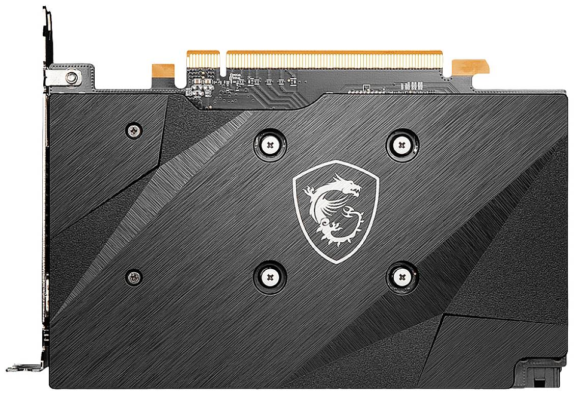 MSI Gaming Grafikkarte AMD Radeon RX 6500 XT Mech 2X Overclocked 4 GB GDDR6-RAM PCIe HDMI®, Display
