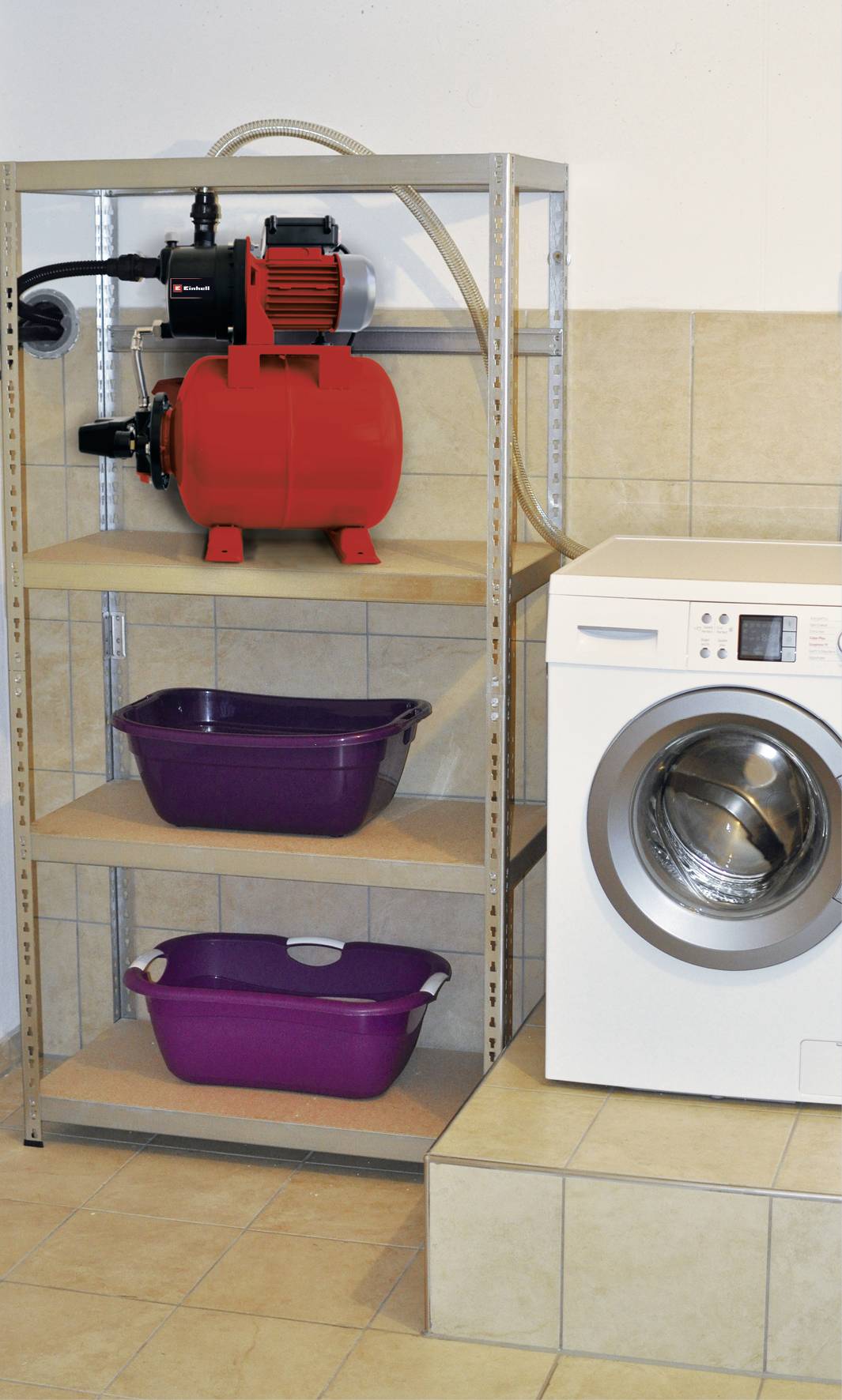 Einhell 4173193 GC-WW 6538 Set Hauswasserwerk 3800 l/h