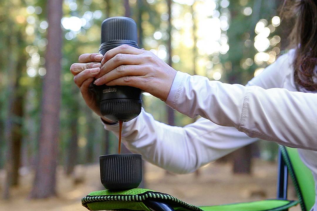 Wacaco Wac-Nano-GR Kaffeemaschine Grau