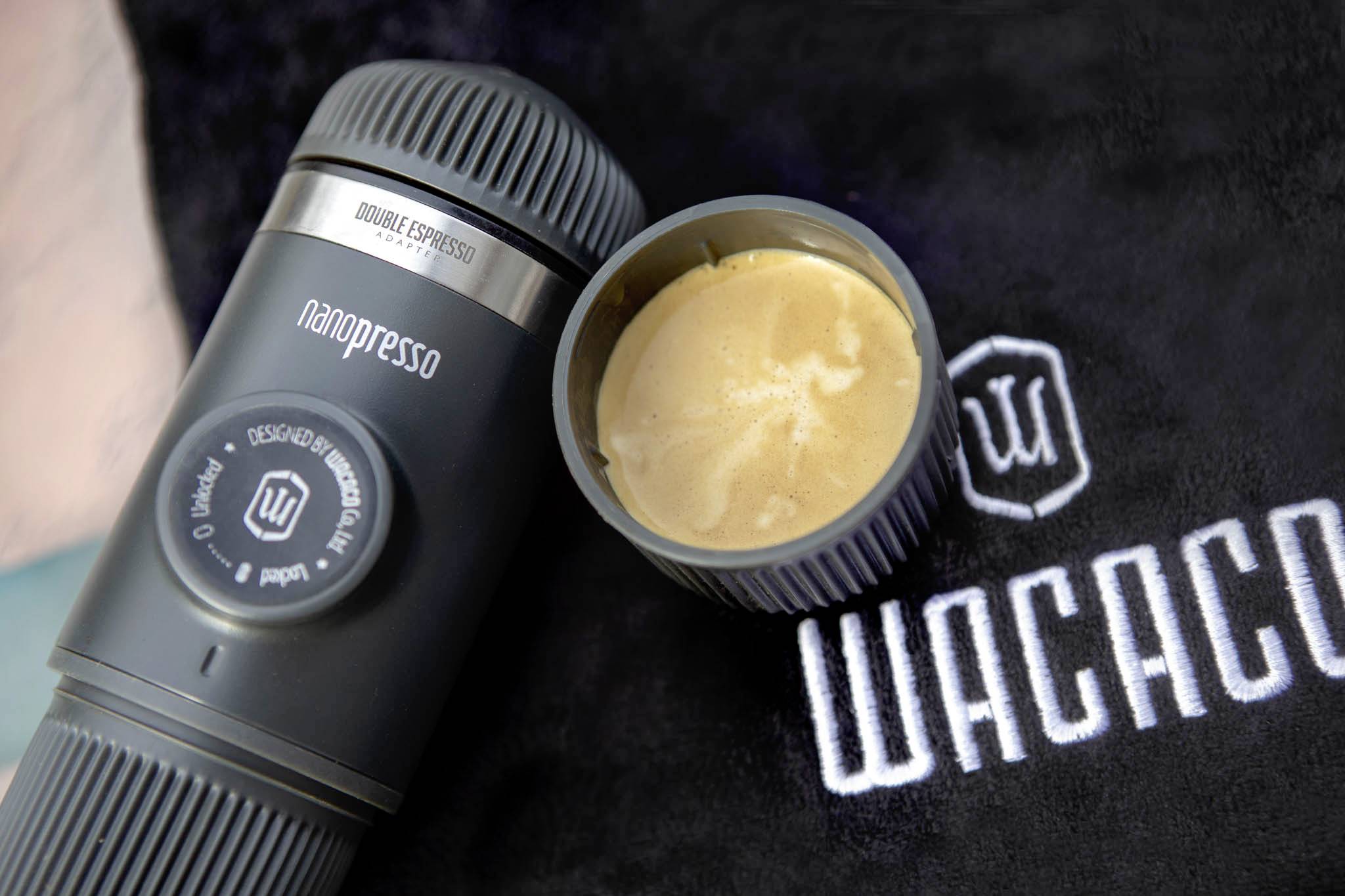 Wacaco Wac-Nano-GR Kaffeemaschine Grau