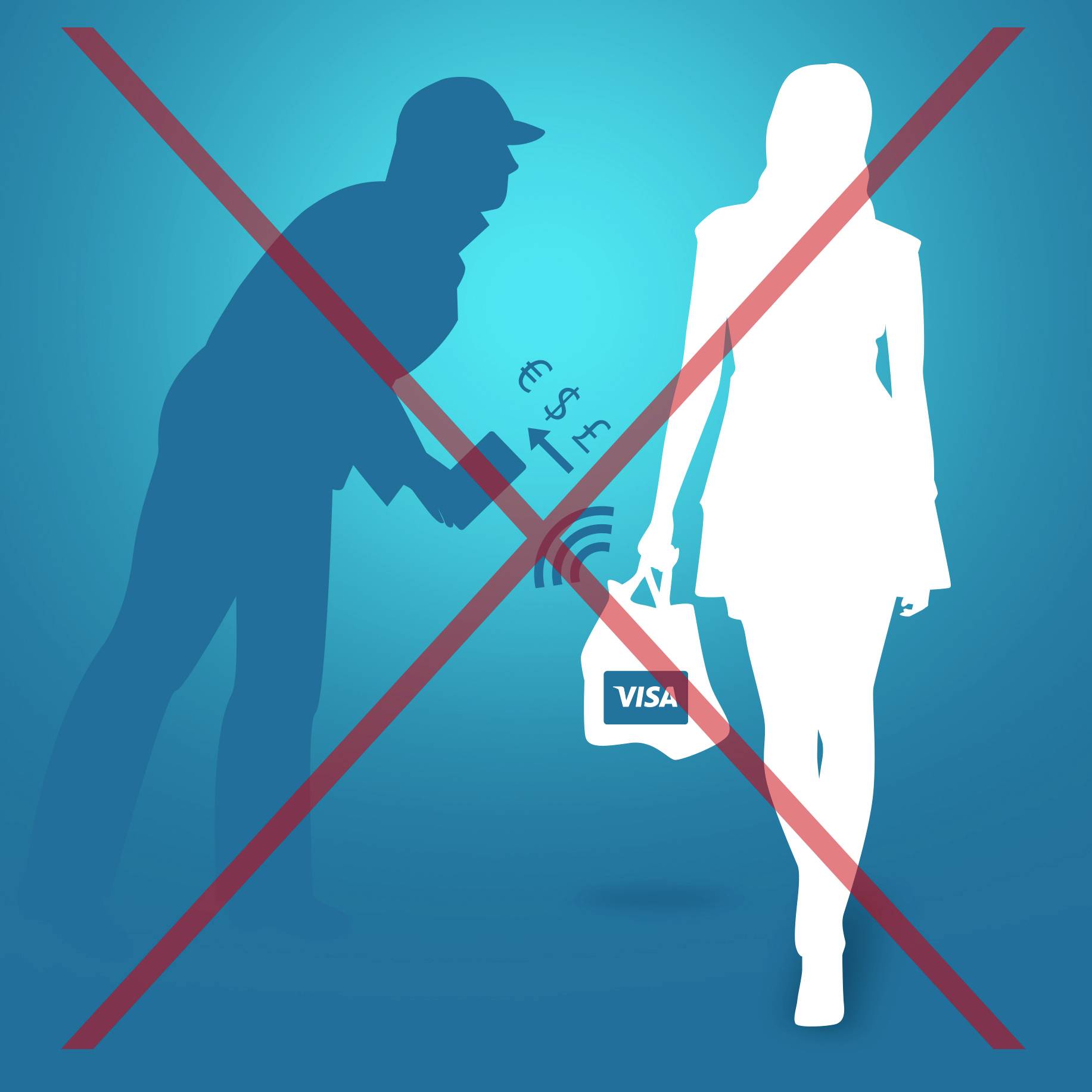 Nero RFID NFC Blocker Karte EMEA-33700001 Schwarz 1St.