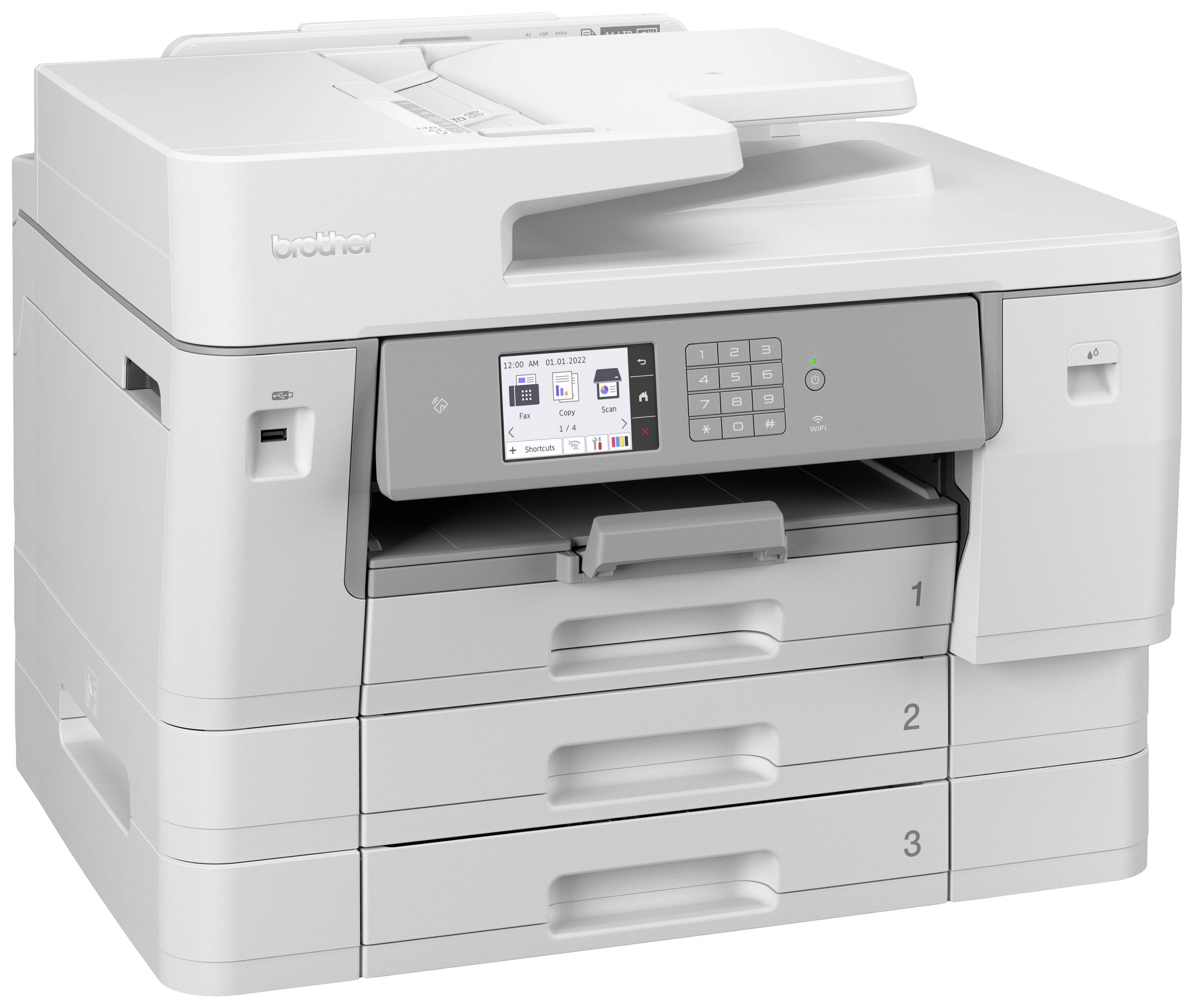 Brother MFC-J6957DW Multifunktionsdrucker Tintenstrahl Farbe A3 Drucker, Scanner, Kopierer, Fax ADF, Duplex-ADF, LAN, NFC, USB