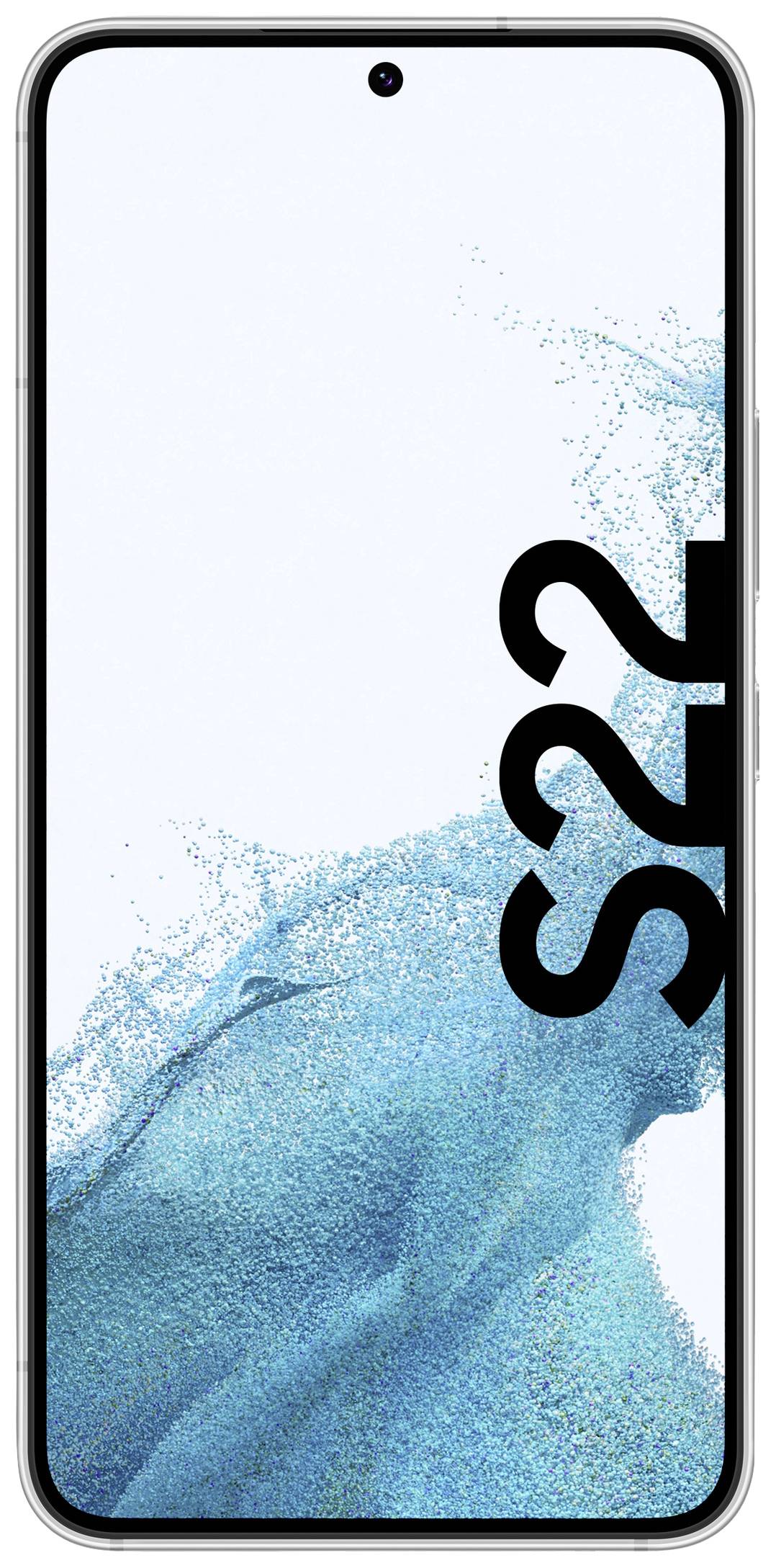 Samsung Galaxy S22 5G 5G Smartphone 128 GB 15.5 cm (6.1 Zoll) Weiß Android™ 12 Dual-SIM