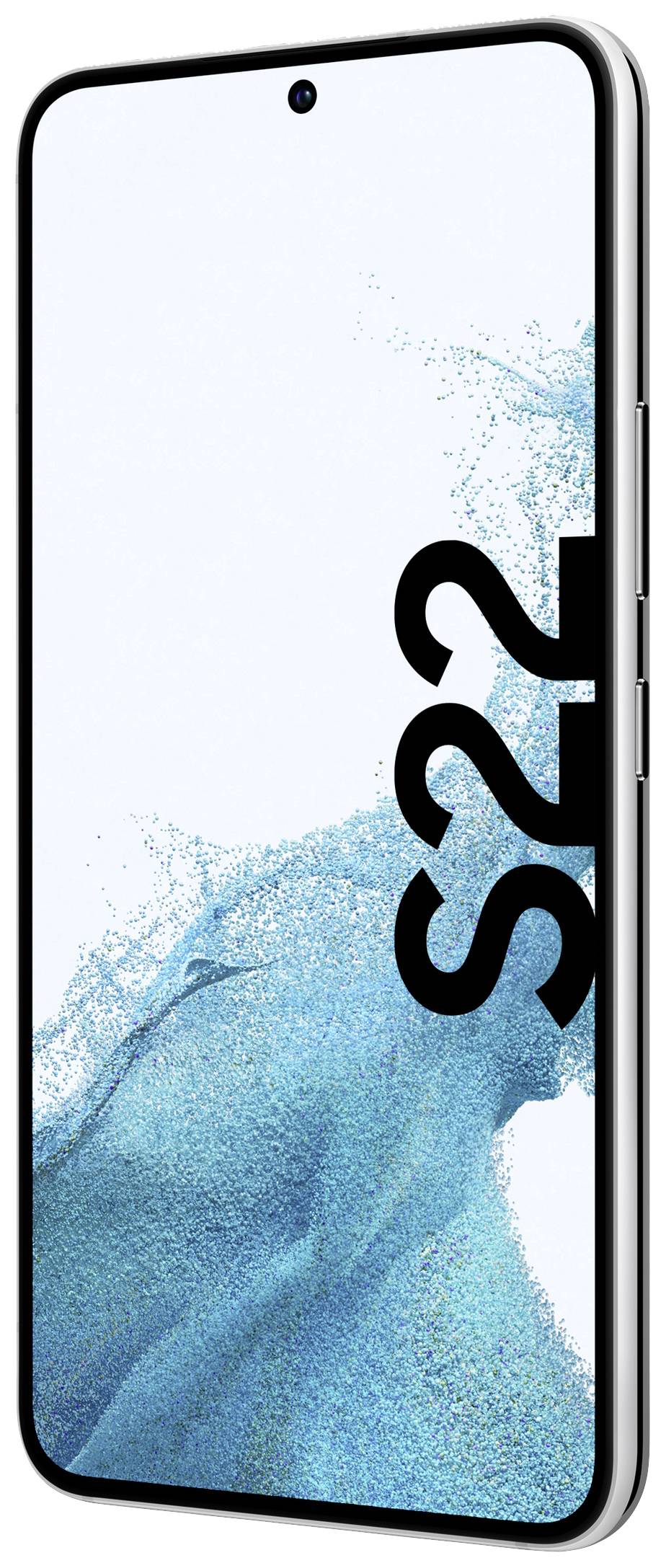 Samsung Galaxy S22 5G 5G Smartphone 128 GB 15.5 cm (6.1 Zoll) Weiß Android™ 12 Dual-SIM