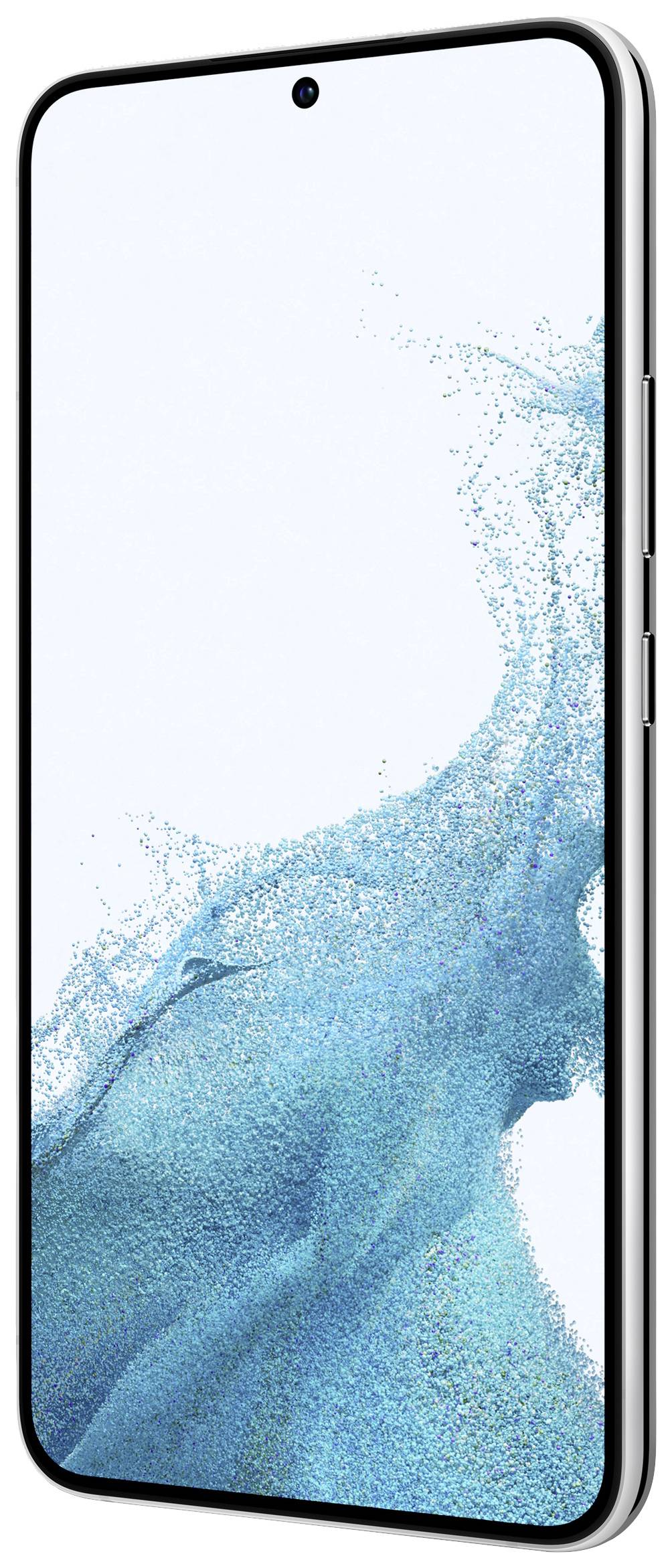 Samsung Galaxy S22+ 5G Smartphone 128 GB 16.8 cm (6.6 Zoll) Weiß Android™ 12 Dual-SIM