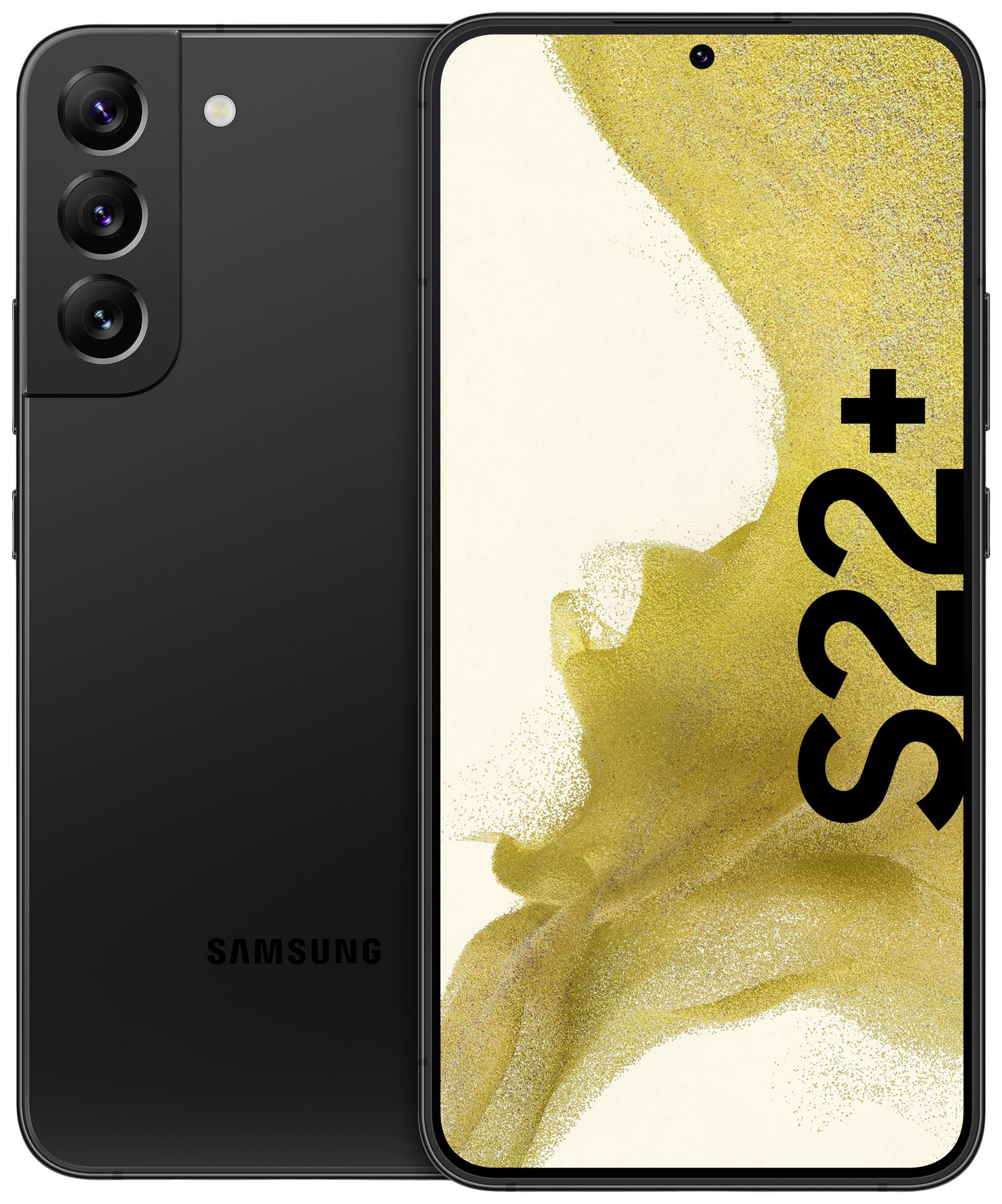Samsung Galaxy S22+ 5G Smartphone 256 GB 16.8 cm (6.6 Zoll) Schwarz Android™ 12 Dual-SIM