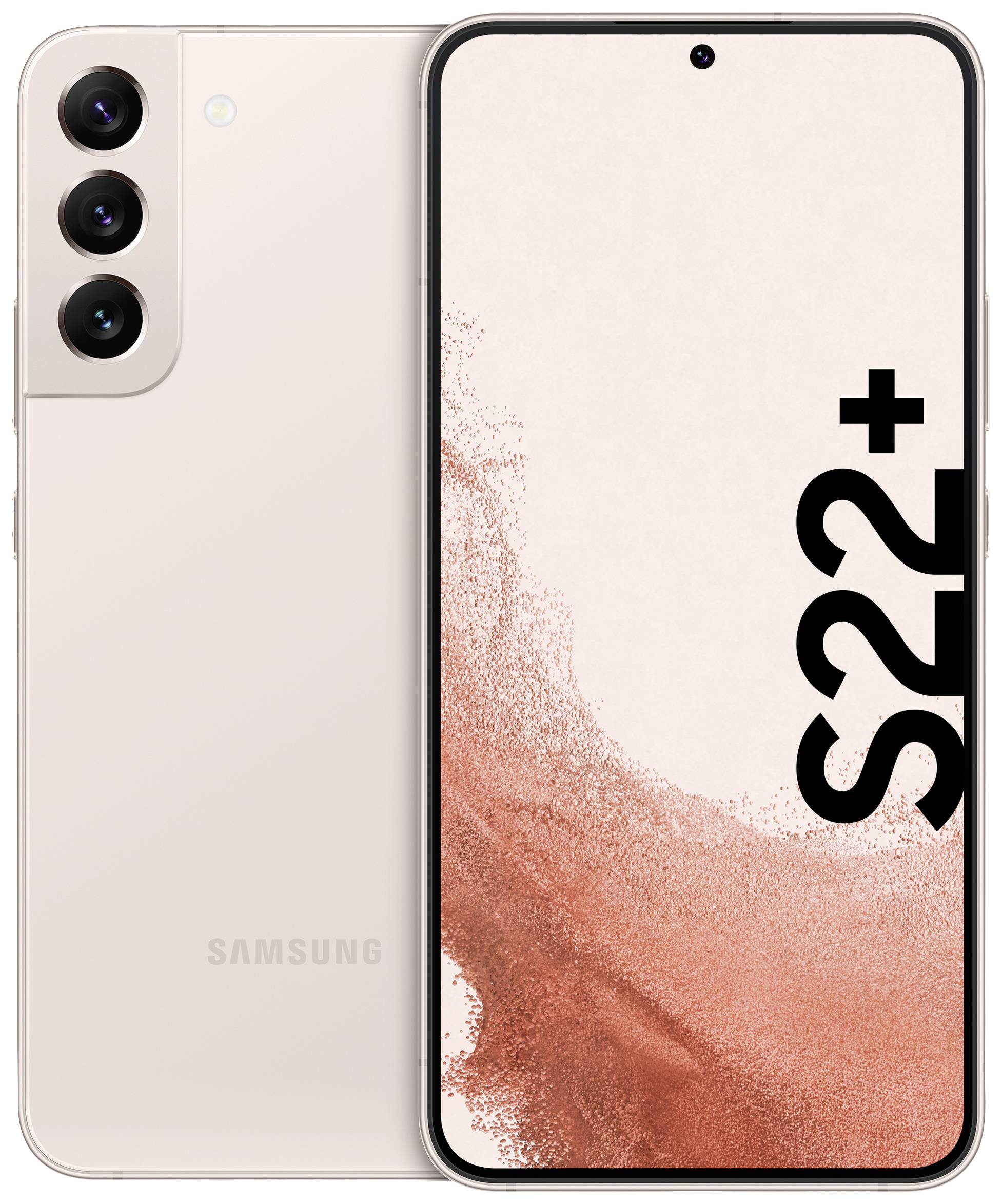 Samsung Galaxy S22+ 5G 256 GB Roségold 16.8 cm (6.6 Zoll) Smartphone