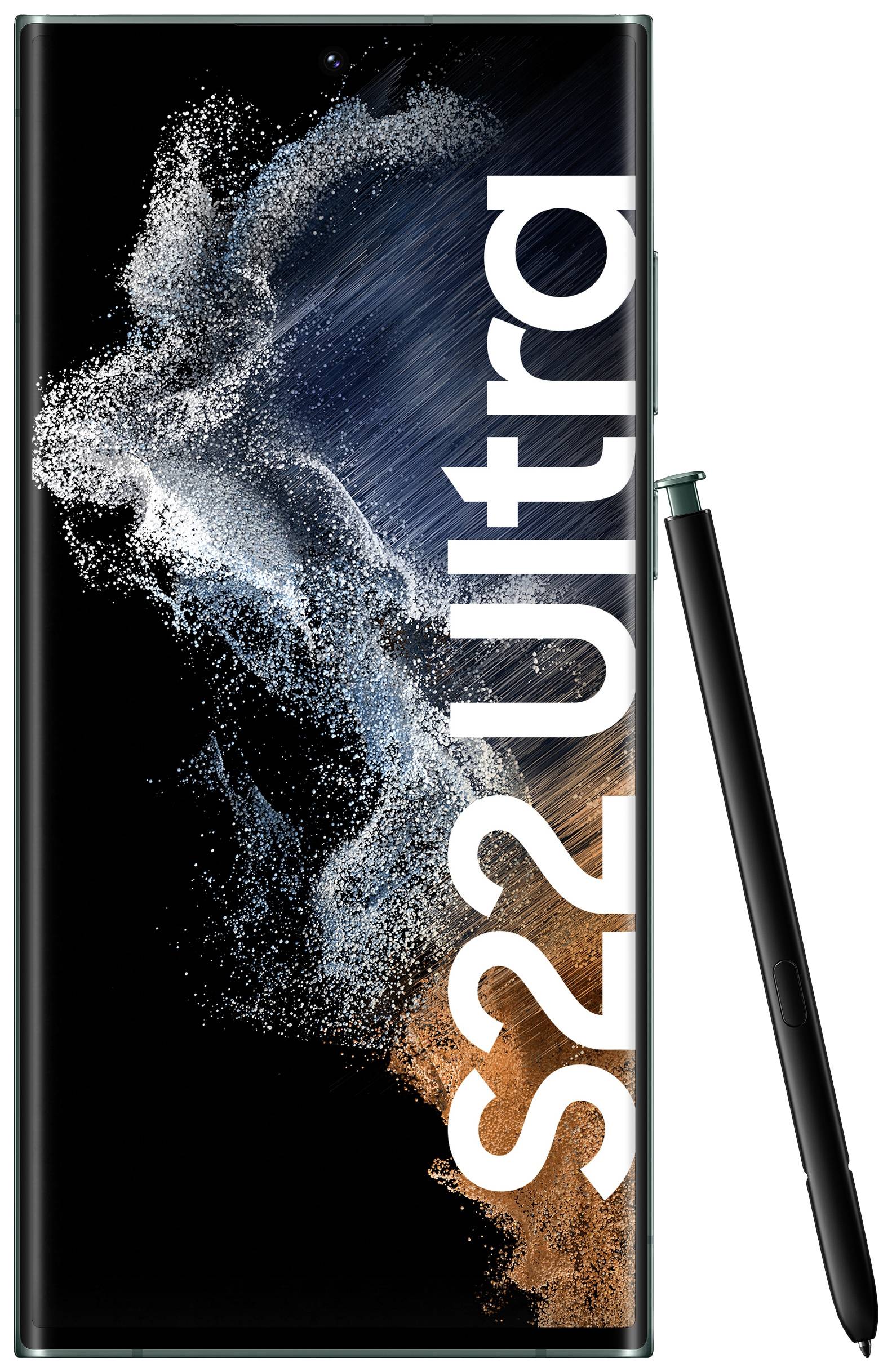 Samsung Galaxy S22 Ultra 5G 128 GB Grün 17.3 cm (6.8 Zoll) Smartphone