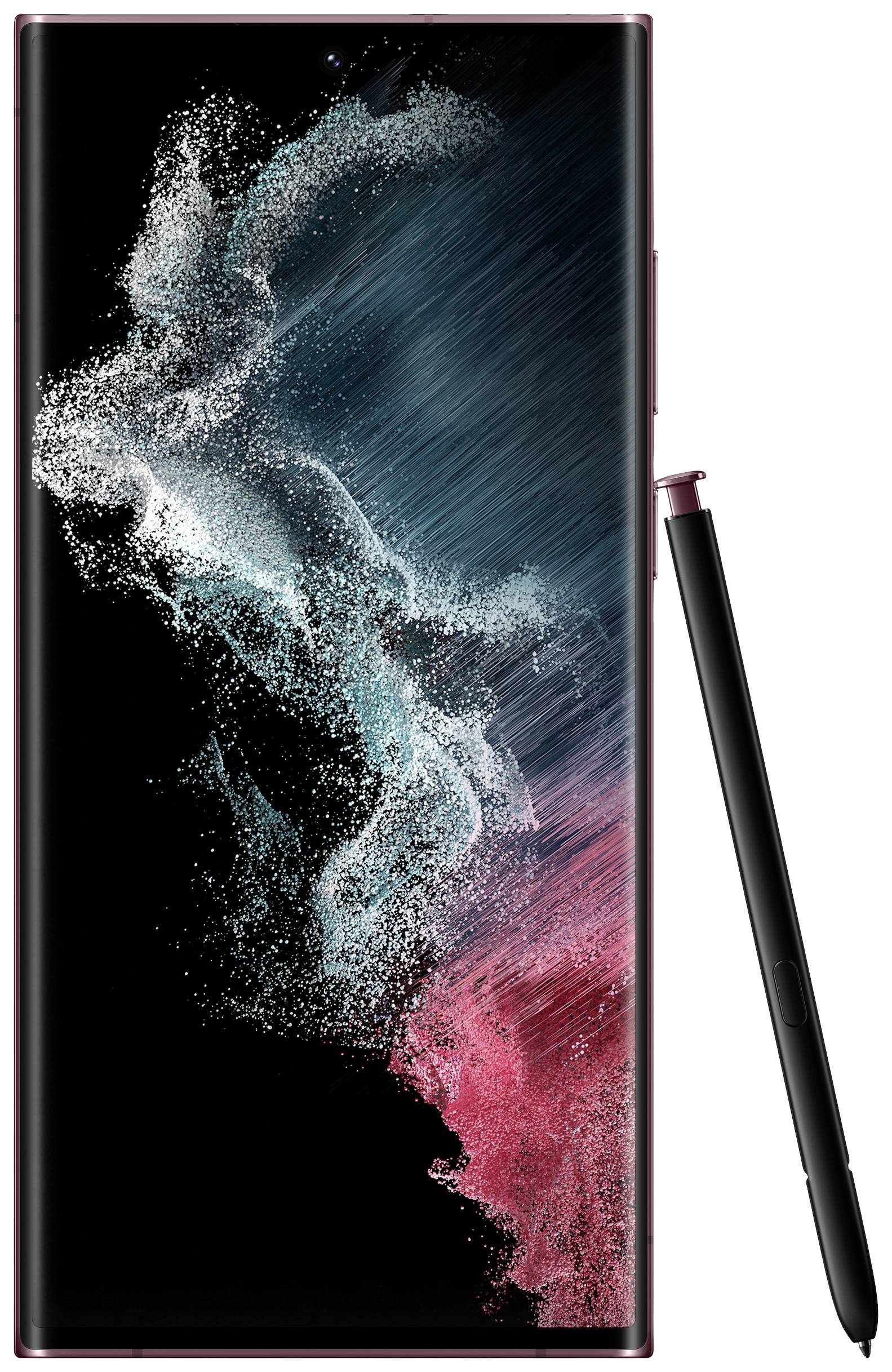 Samsung Galaxy S22 Ultra 5G 256 GB Burgund 17.3 cm (6.8 Zoll) Smartphone