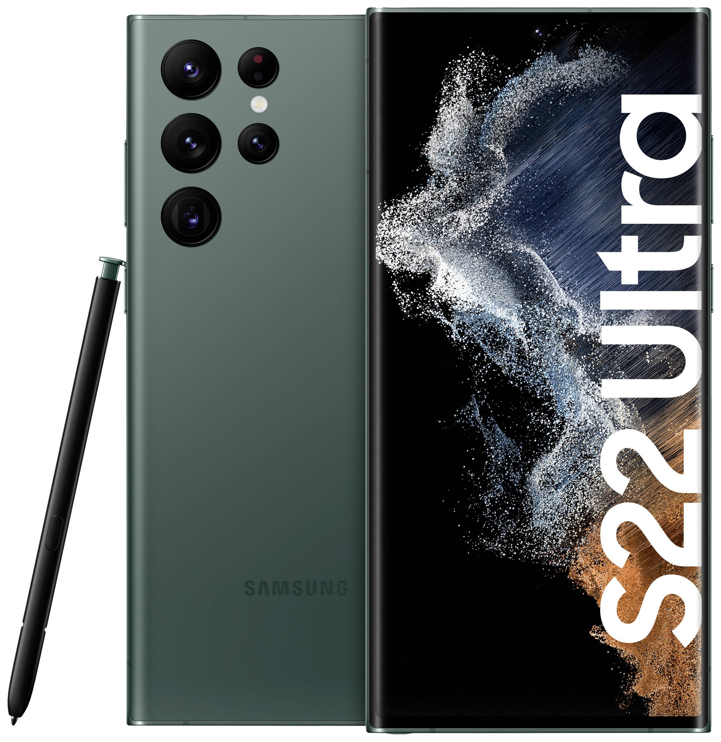 Samsung Galaxy S22 Ultra 512 GB Grün 17.3 cm (6.8 Zoll) Smartphone