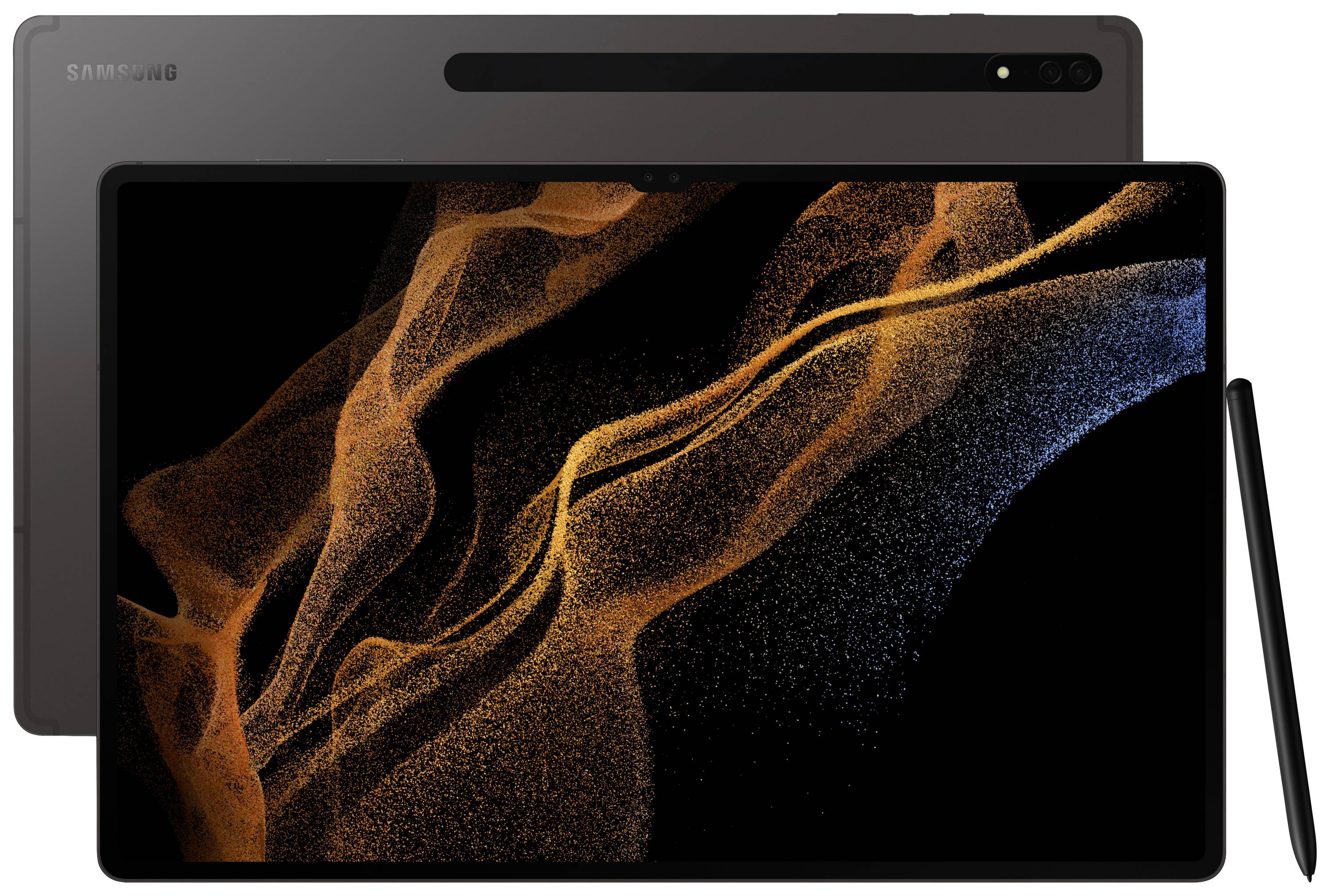 Samsung Galaxy Tab S8 Ultra WiFi 512 GB Graphit Android-Tablet 37.1 cm (14.6 Zoll) 3.0 GHz, 2.5 GHz, 1.8 GHz Qualcomm® Snapdragon Android™ 12 296