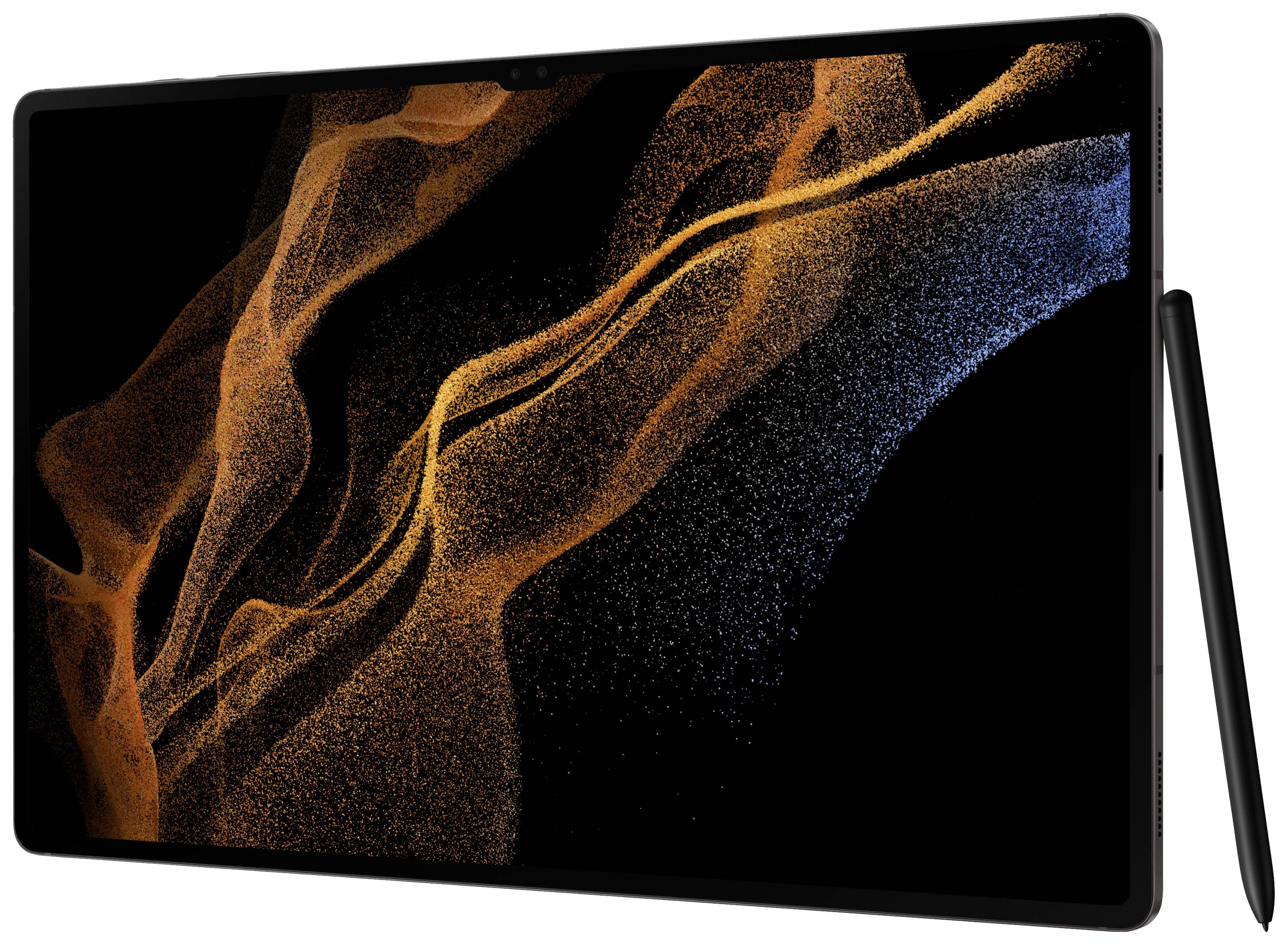 Samsung Galaxy Tab S8 Ultra 5G, LTE/4G, WiFi 512 GB Graphit Android-Tablet 37.1 cm (14.6 Zoll) 3.0 GHz, 2.5 GHz, 1.8 GHz Qualcomm® Snapdragon Andro