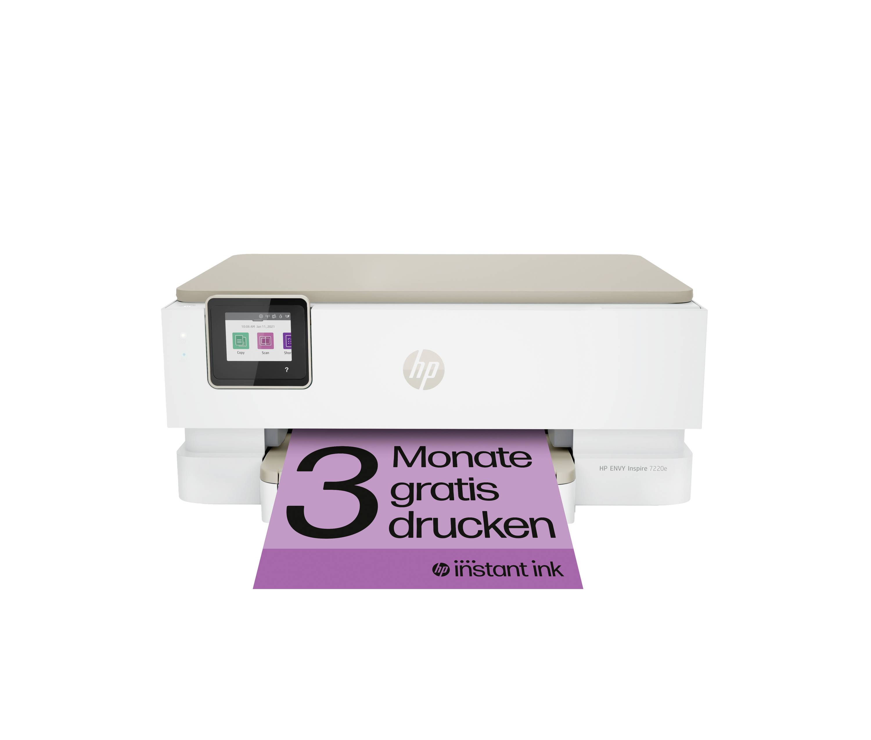 HP ENVY Inspire 7220e All-in-One HP+ Multifunktionsdrucker A4 Drucker, Scanner, Kopierer HP Instant Ink, Duplex, WLAN
