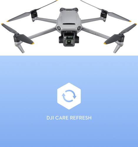DJI Mavic 3 Fly More Combo +Care-Refresh Card Quadrocopter RtF GPS-Funktion, Kameraflug Hellgrau, Sc