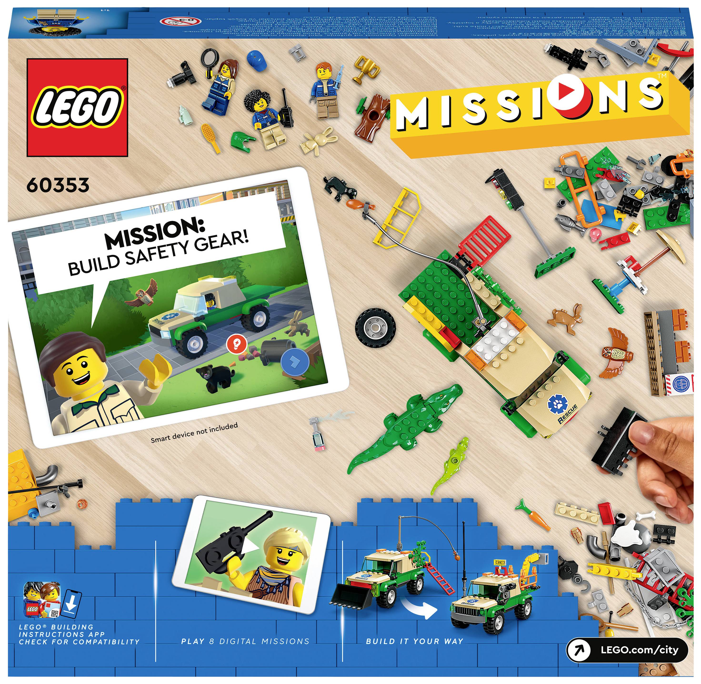 60353 LEGO® CITY Tierrettungsmissionen