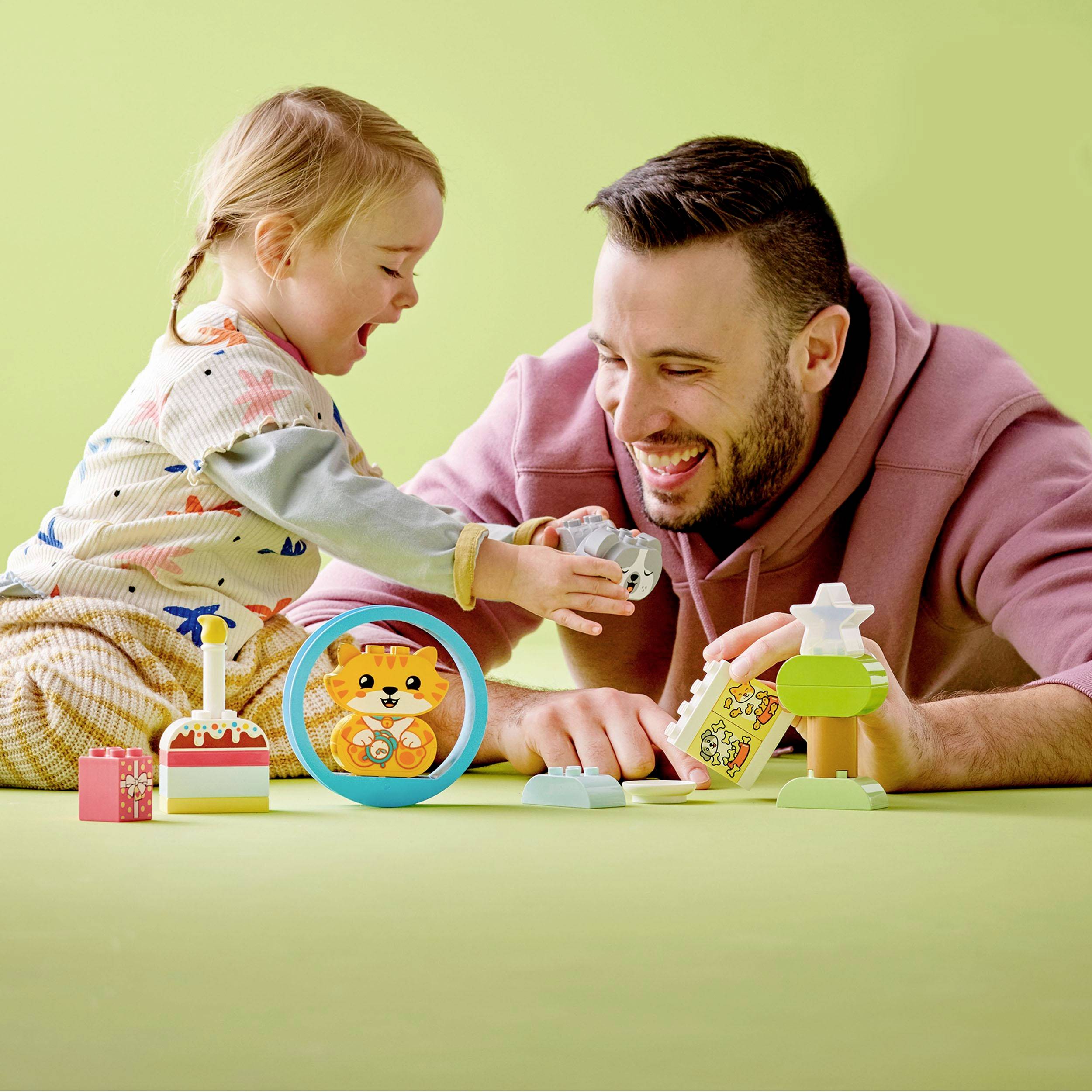 10977 LEGO® DUPLO® Mein erstes Hündchen & Kätzchen – mit Ton