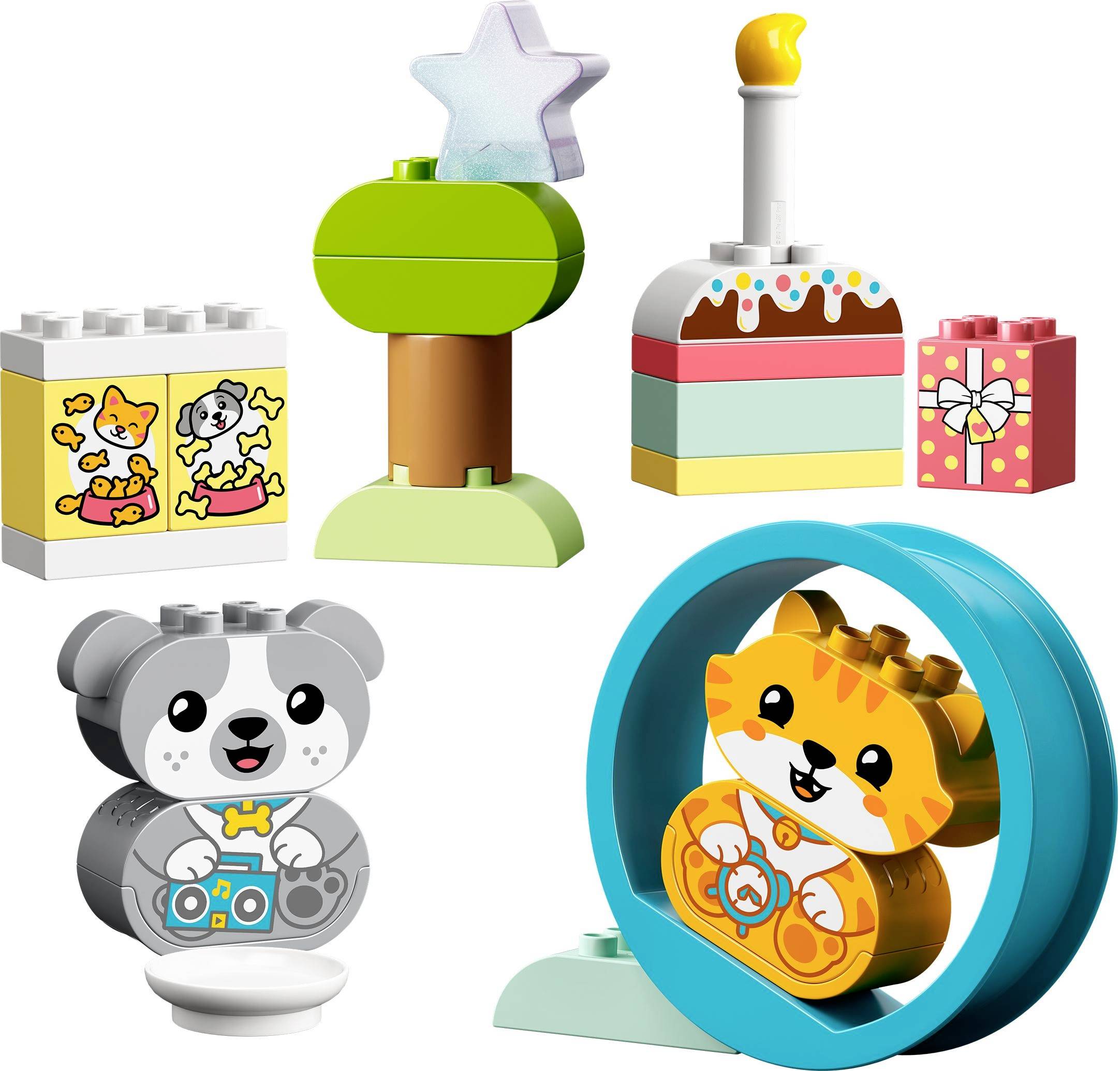 10977 LEGO® DUPLO® Mein erstes Hündchen & Kätzchen – mit Ton