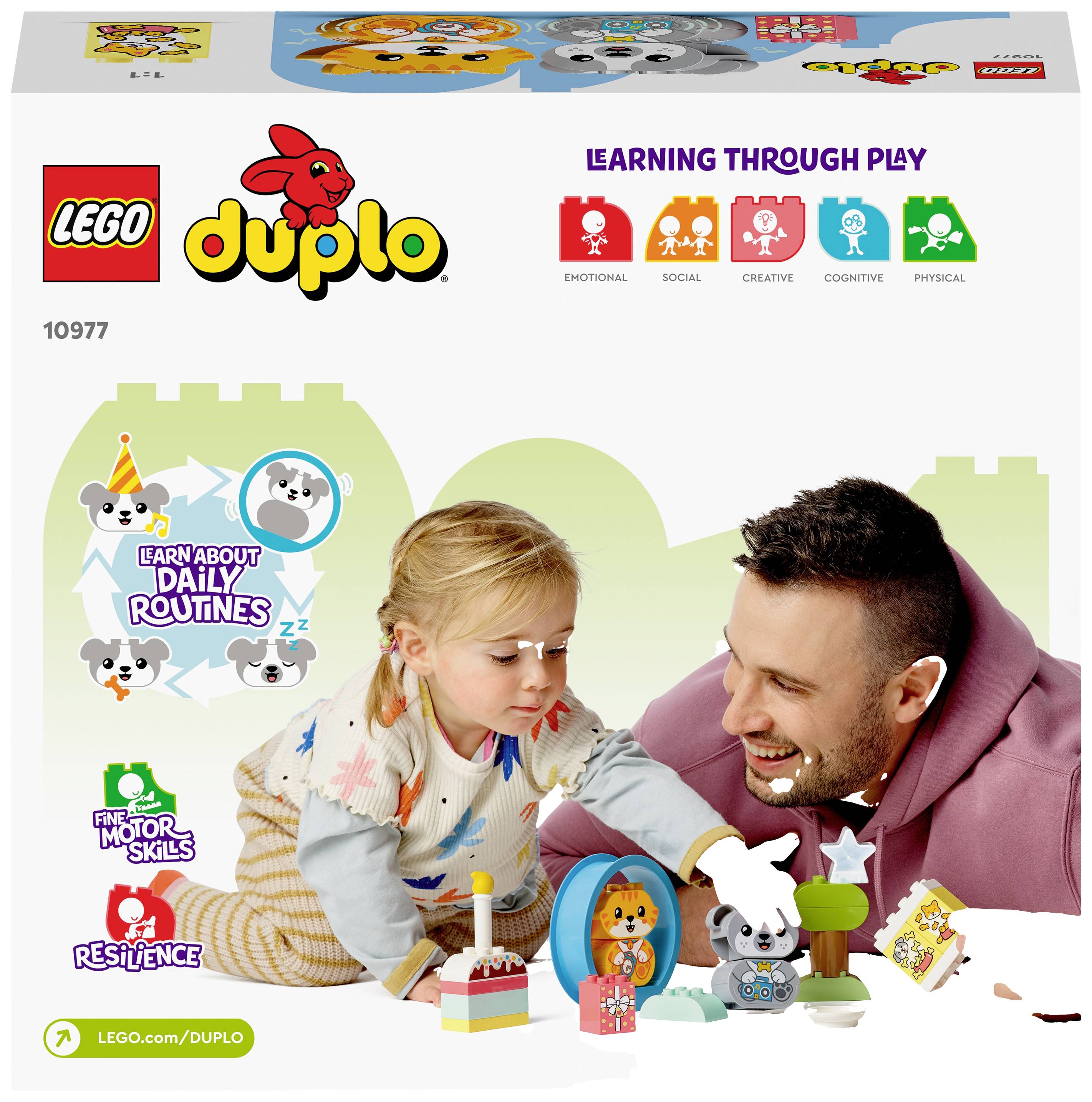 10977 LEGO® DUPLO® Mein erstes Hündchen & Kätzchen – mit Ton