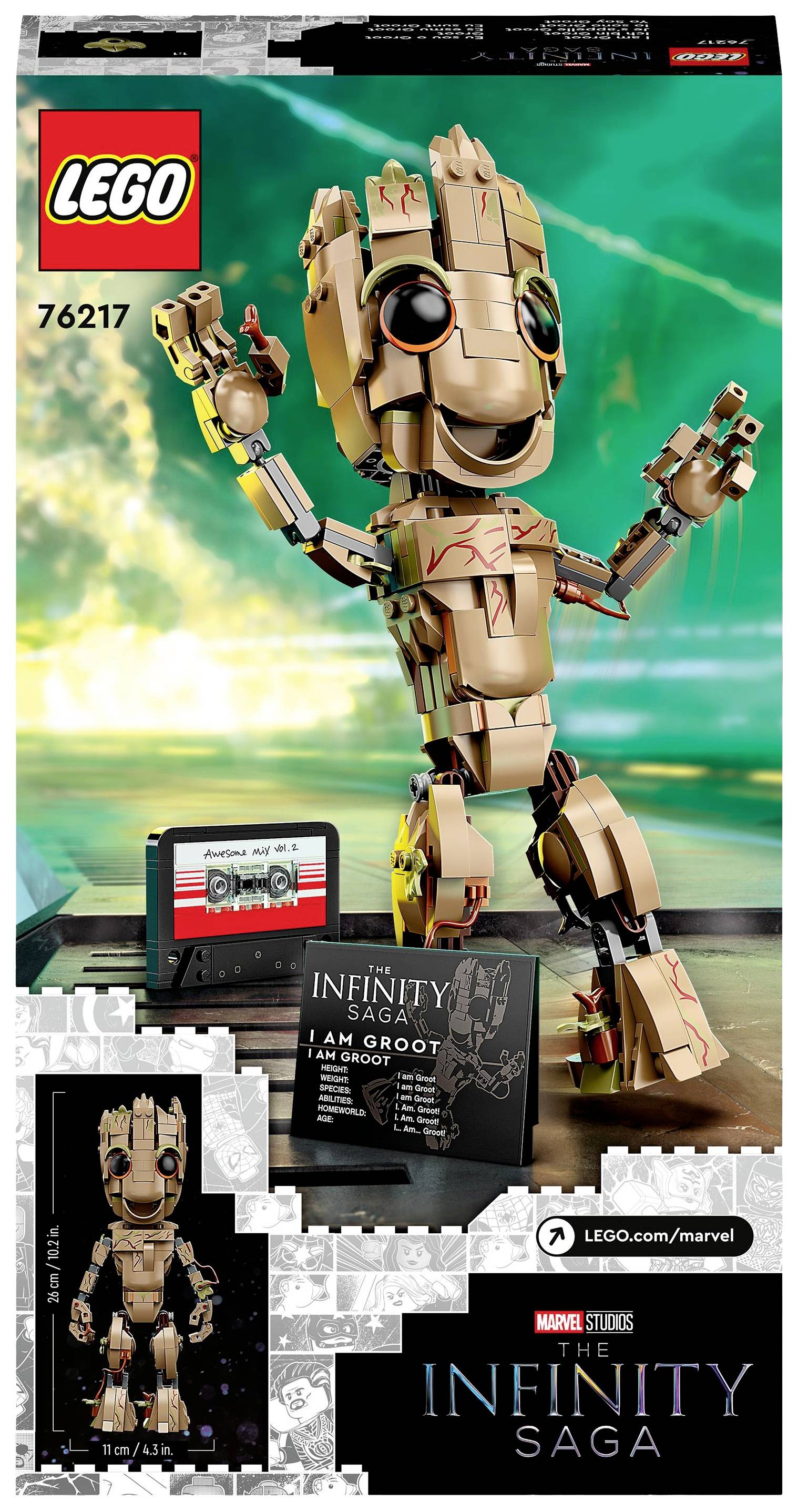 76217 LEGO® MARVEL SUPER HEROES Ich bin Groot