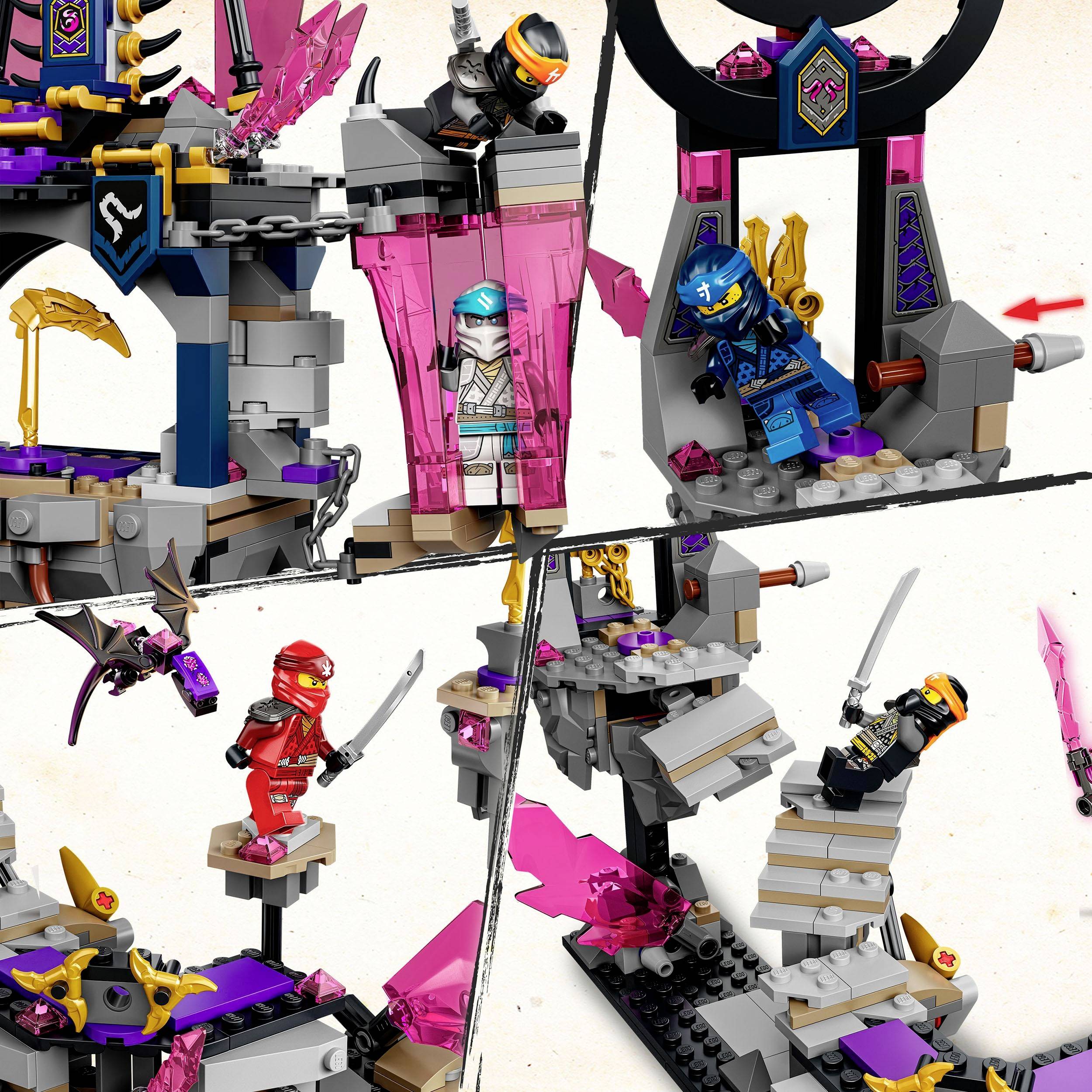 71771 LEGO® NINJAGO Der Tempel des Kristallkönigs