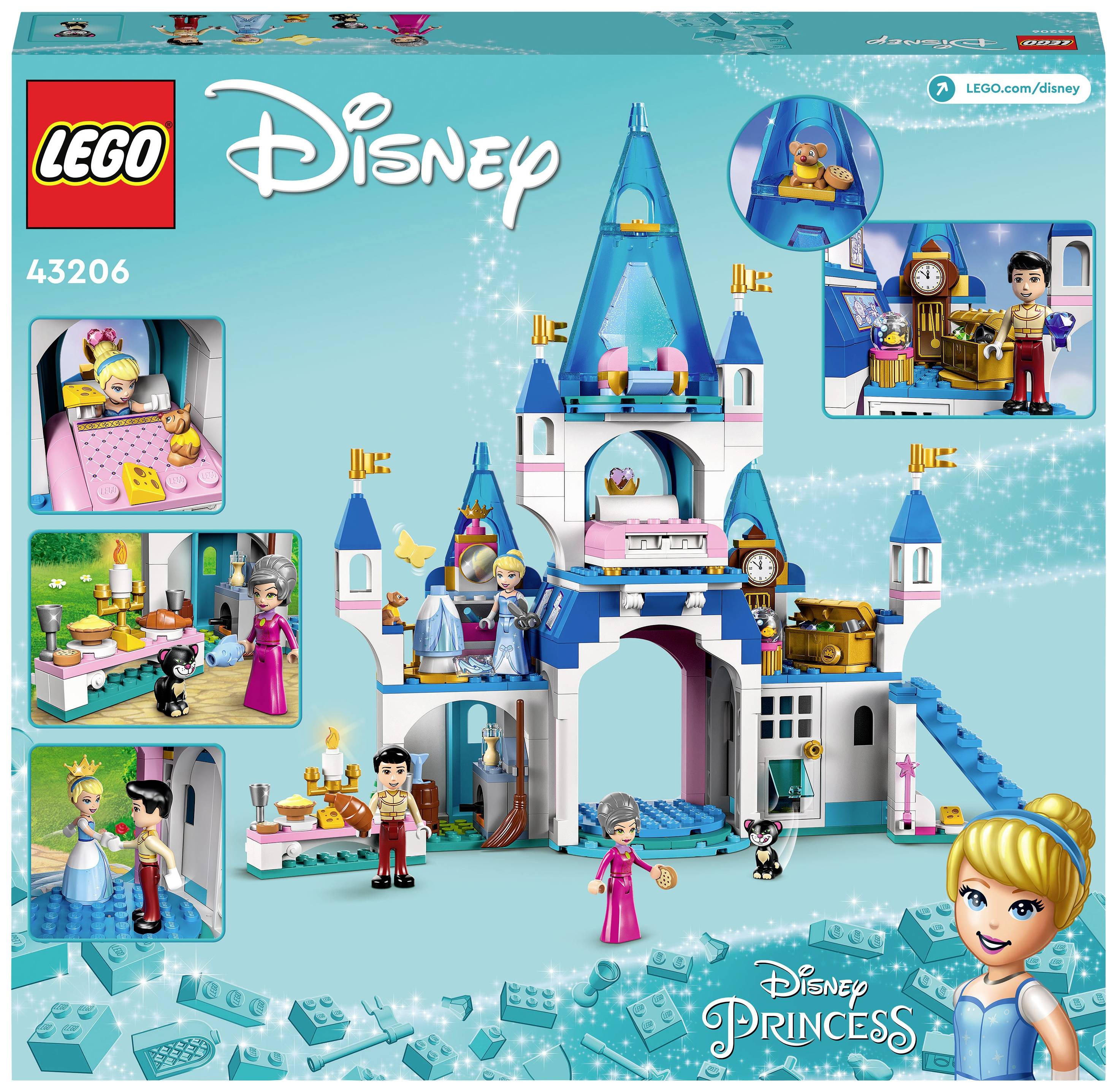 43206 LEGO® DISNEY Cinderellas Schloss