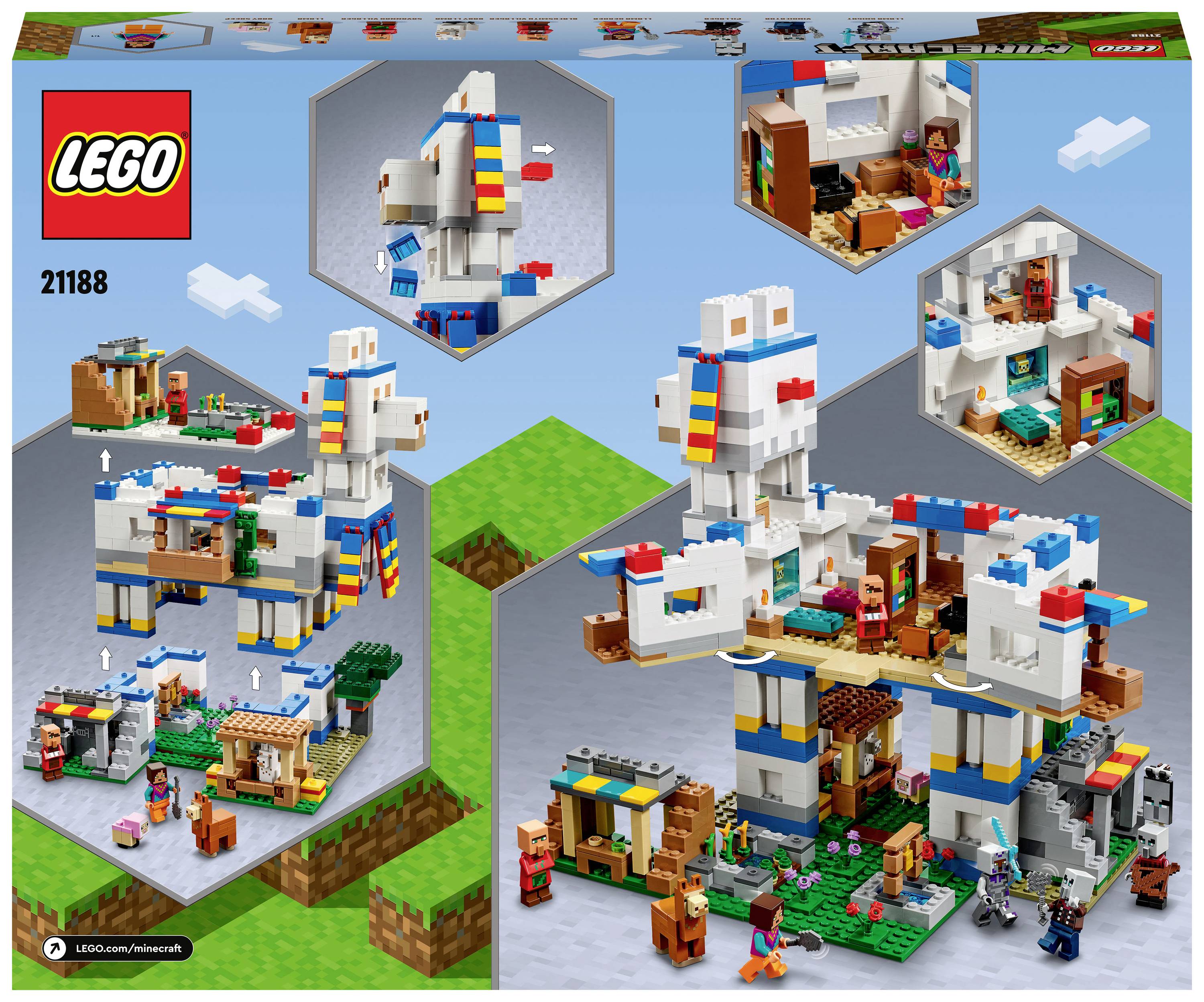 21188 LEGO® MINECRAFT Das Lamadorf