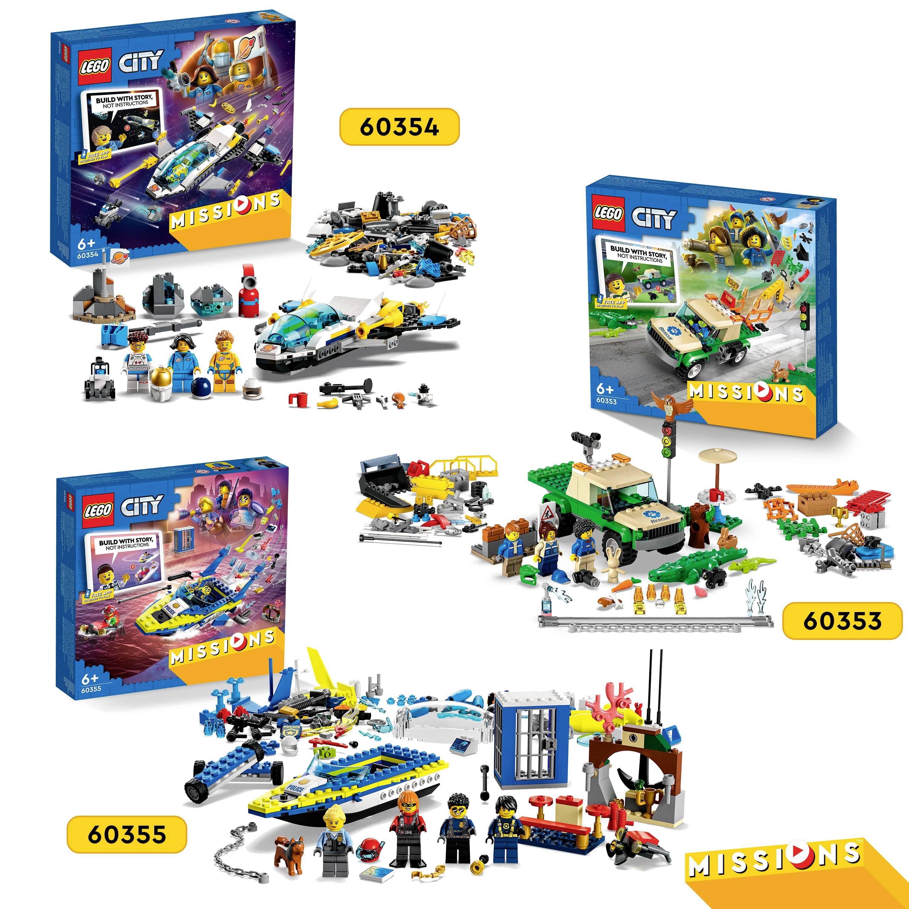 60355 LEGO® CITY Detektivmissionen der Wasserpolizei
