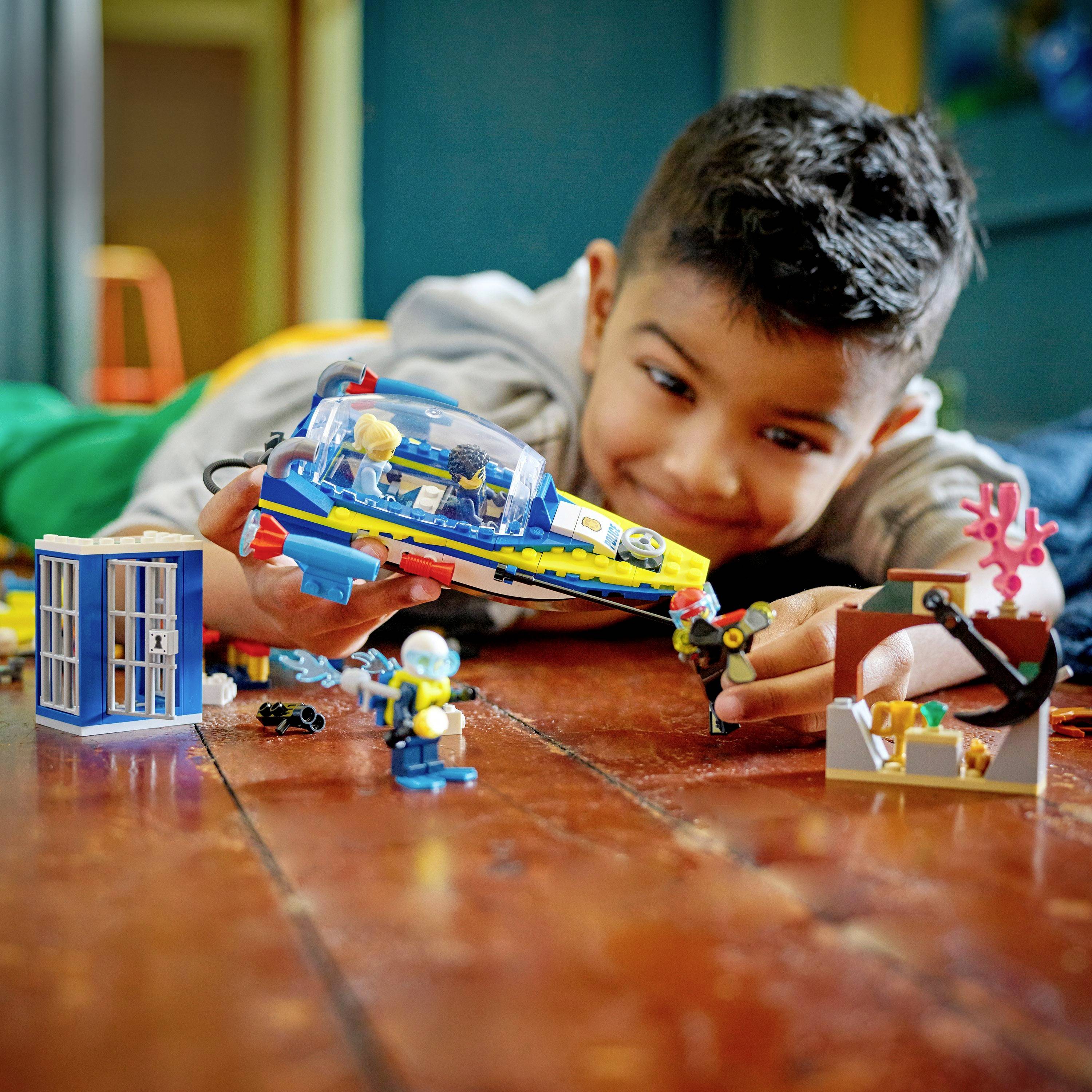 60355 LEGO® CITY Detektivmissionen der Wasserpolizei