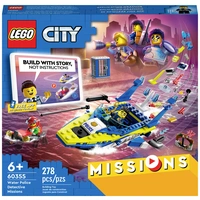 60355 LEGO® CITY Detektivmissionen der Wasserpolizei 60355 LEGO® CITY Detektivmissionen der Wasserpolizei