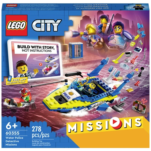 60355 LEGO® CITY Detektivmissionen der Wasserpolizei 60355 LEGO® CITY Detektivmissionen der Wasserpolizei