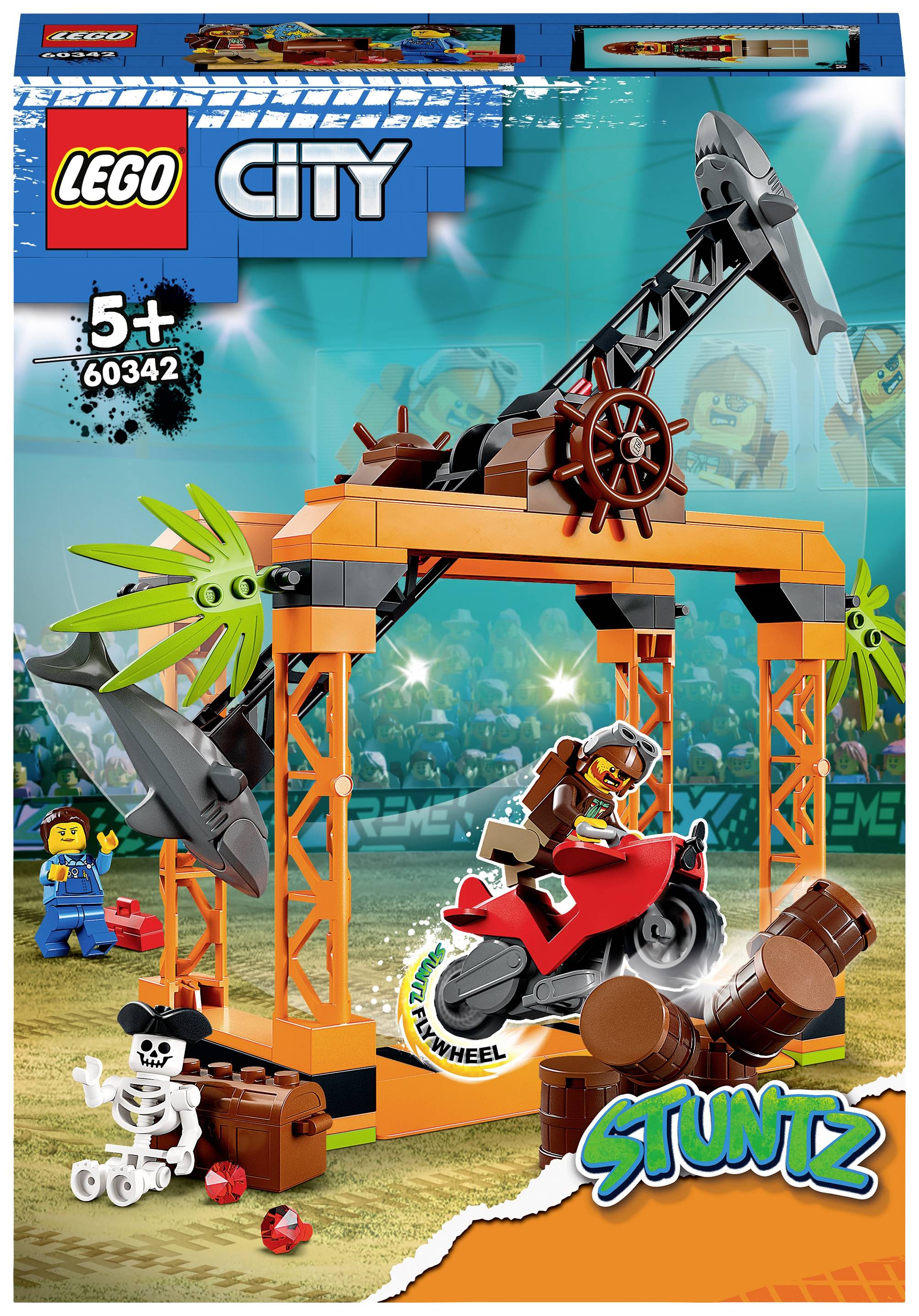 60342 LEGO® CITY Haiangriff-Stuntchallenge
