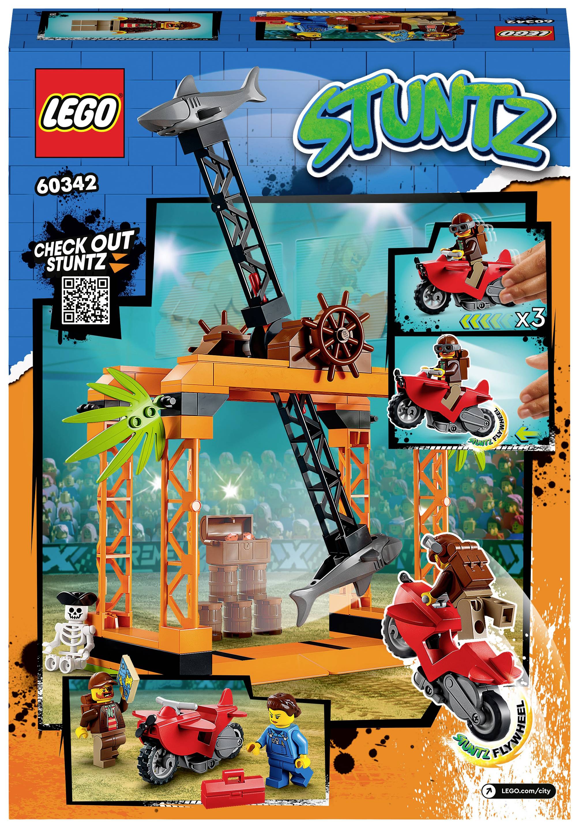 60342 LEGO® CITY Haiangriff-Stuntchallenge
