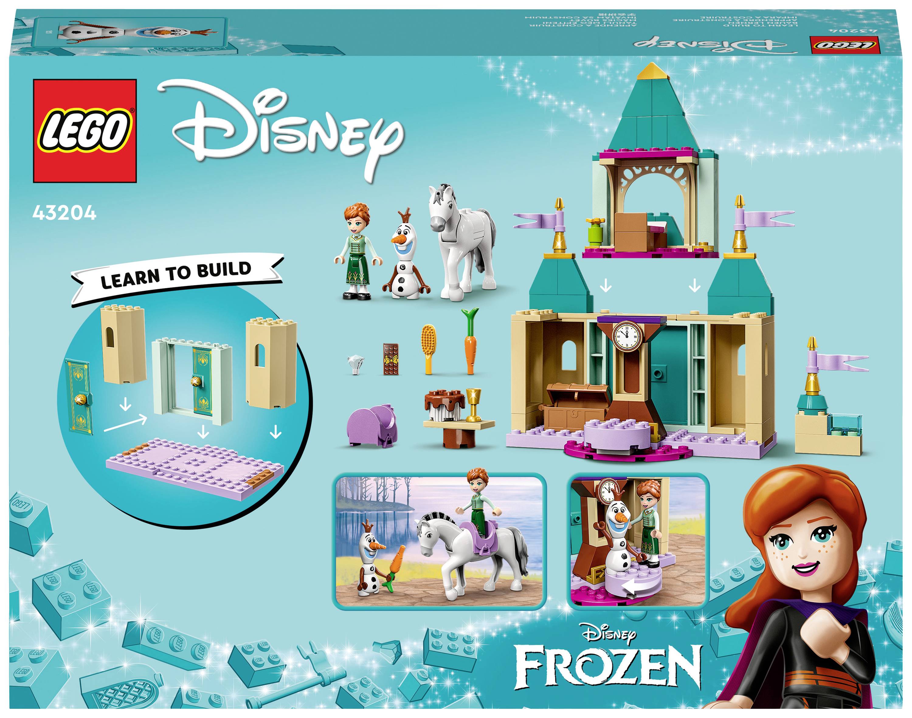 43204 LEGO® DISNEY Annas und Olafs Spielspaß im Schloss