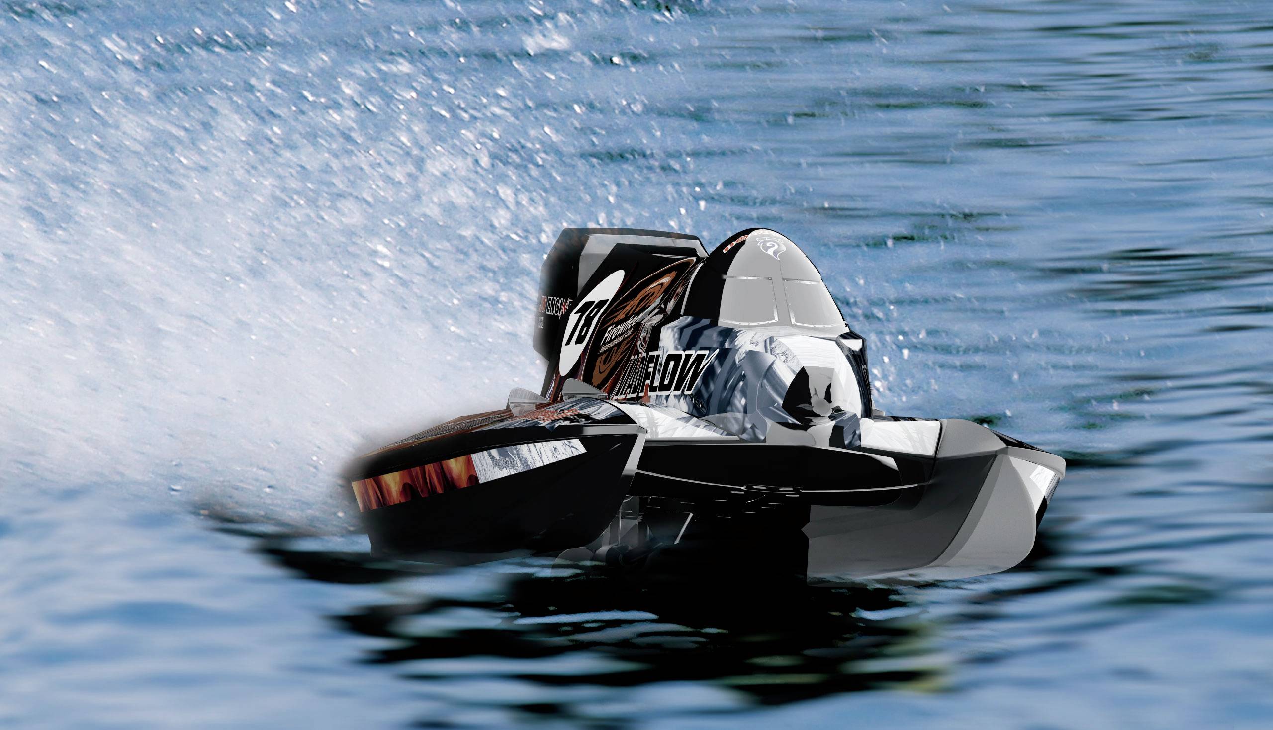 Amewi Mad Flow V3 F1 RC Motorboot RtR 590 mm