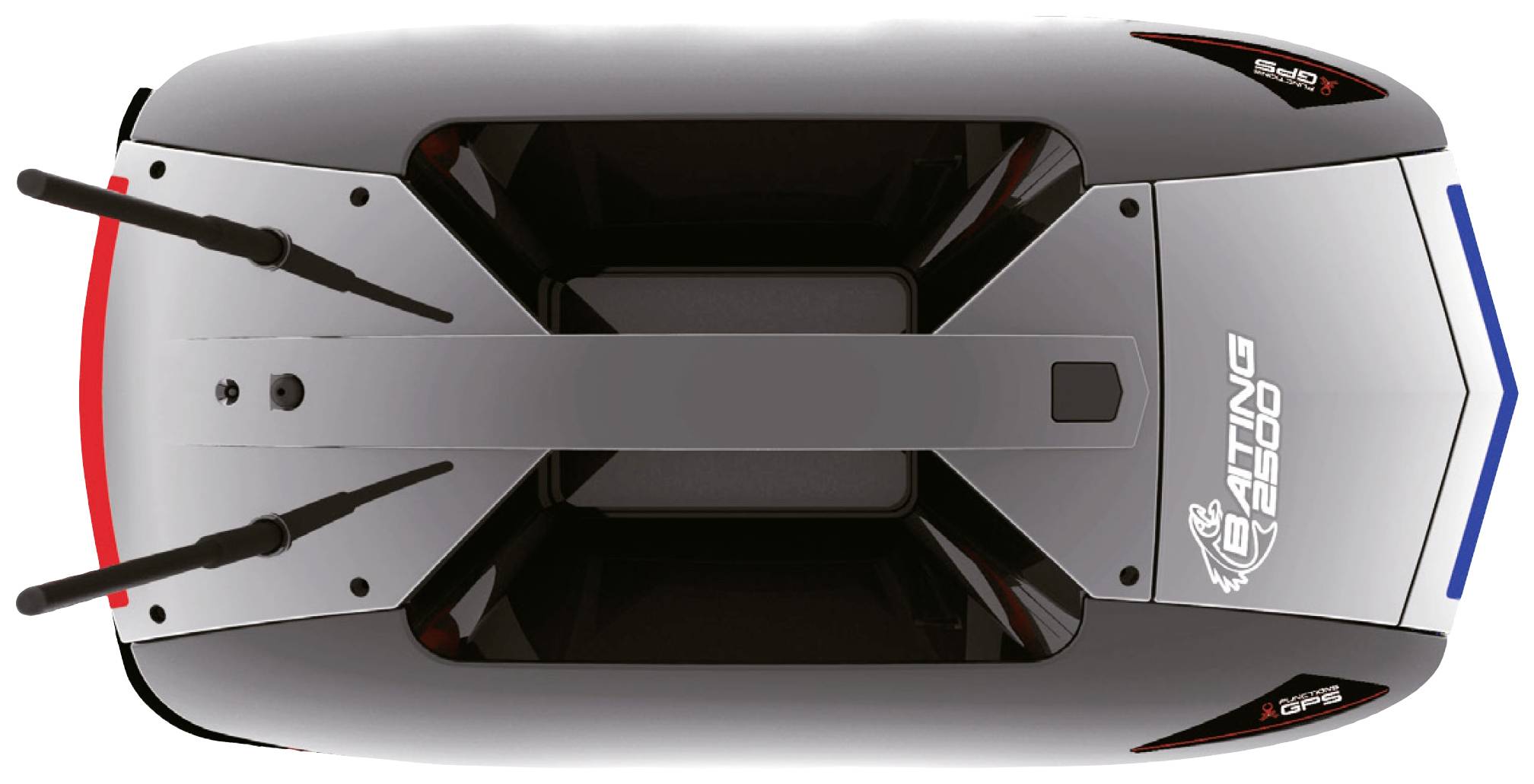 Amewi Baiting 2500G GPS RC Futter-, Köderboot RtR 600 mm